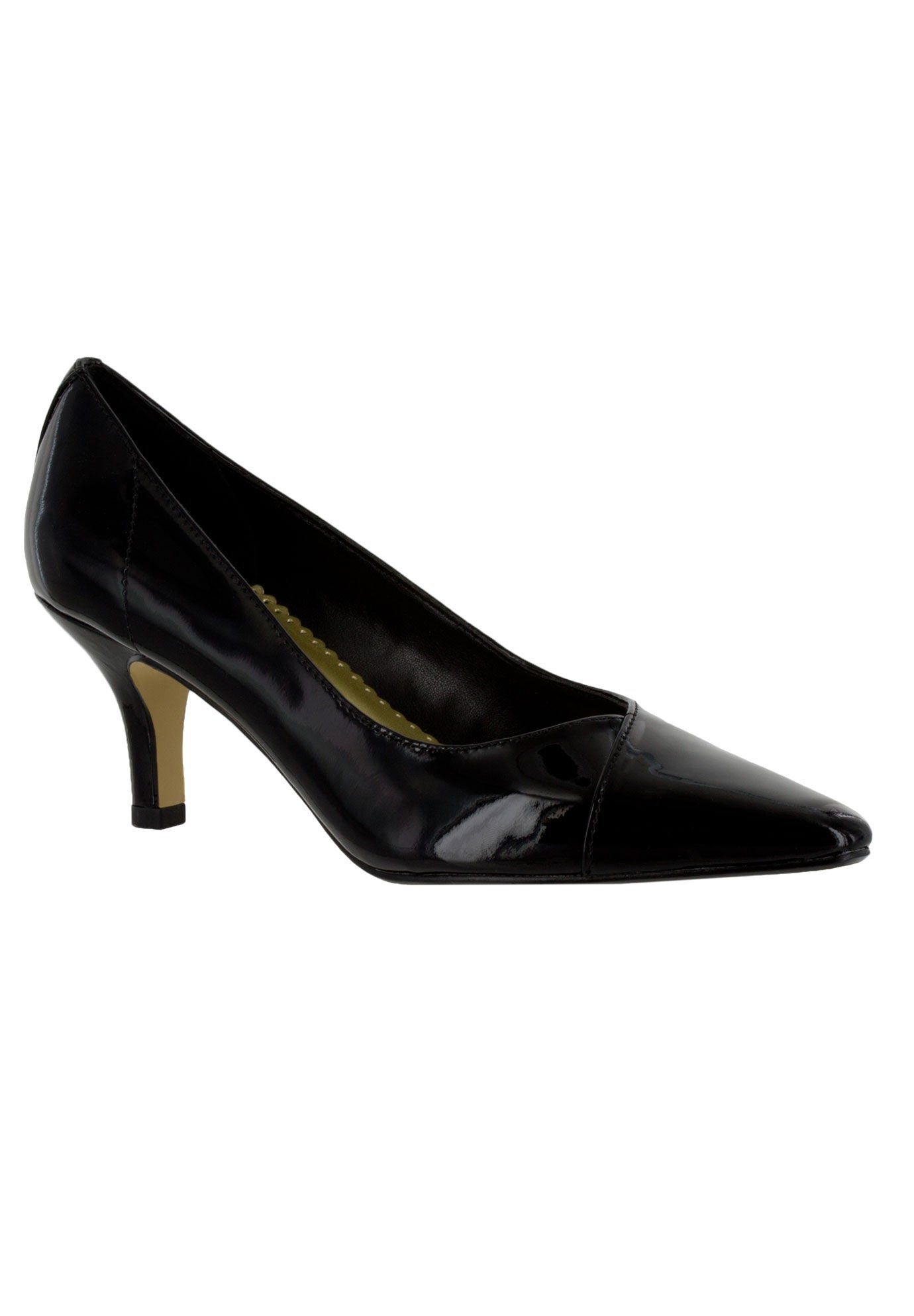 Wow Pump by Bella Vita&reg;, BLACK PATENT, hi-res image number 0