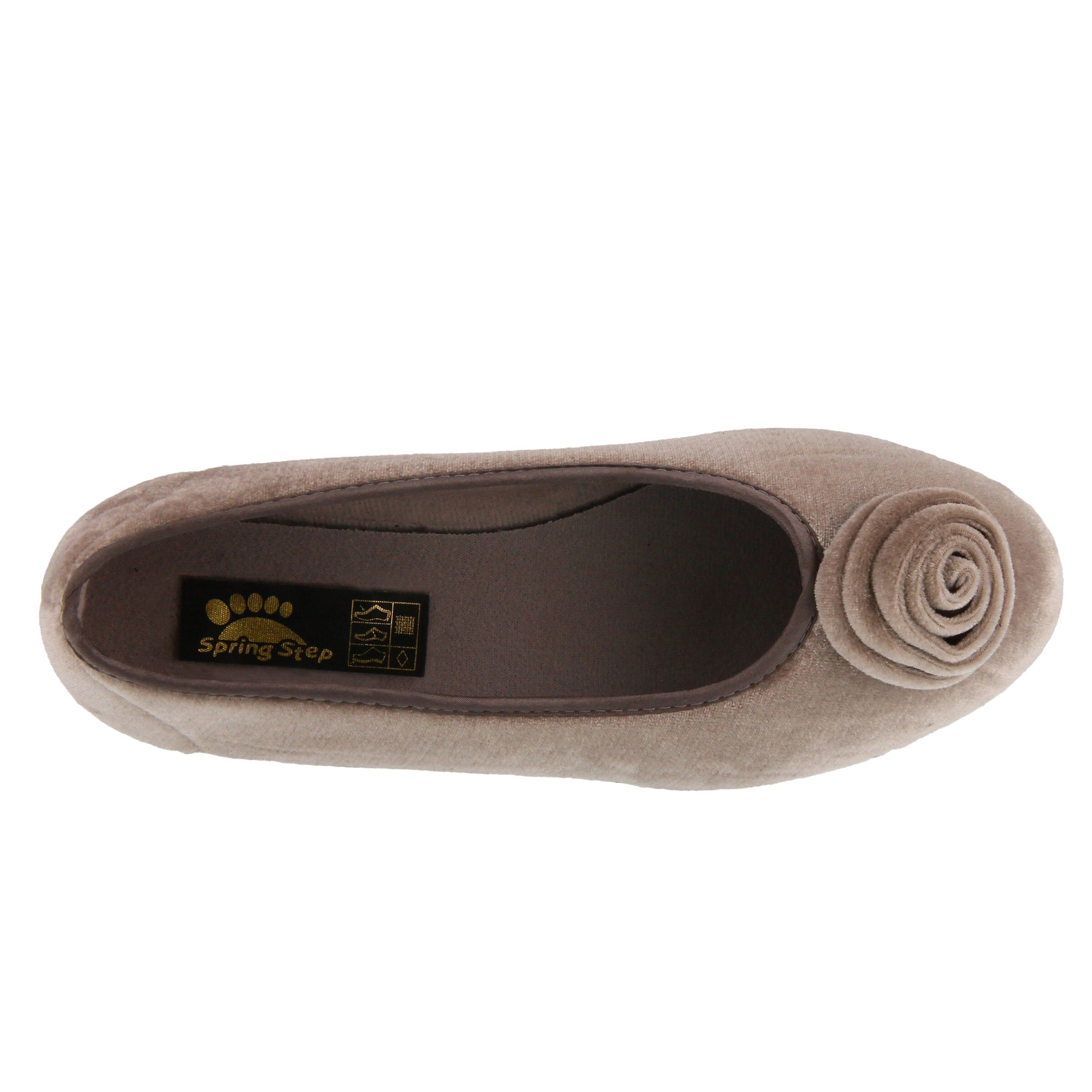 Roseloud Closed Back Slipper, LIGHT GREY, alternate image number 3