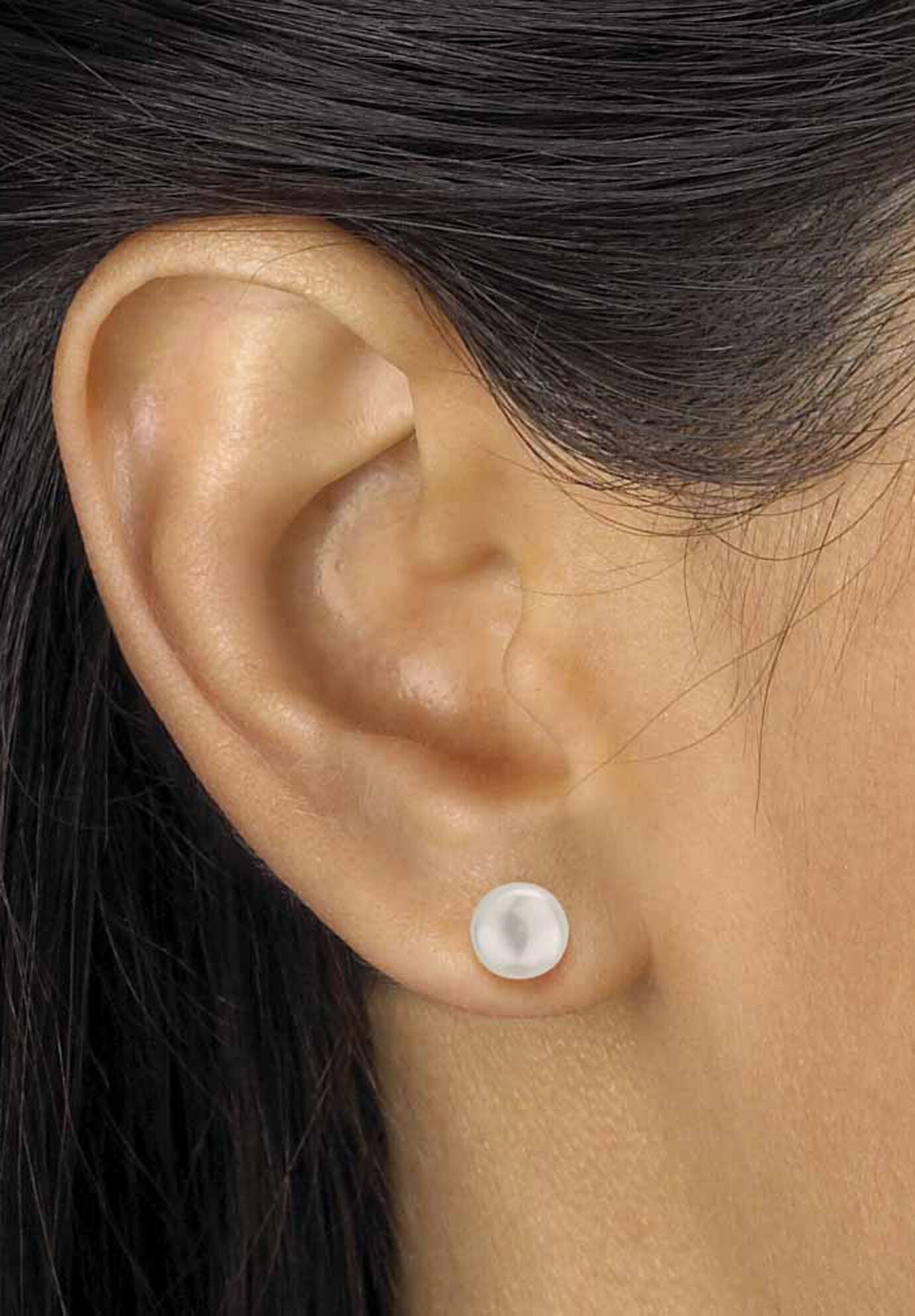 3 Piece Cultured Freshwater Pearl Necklace Bracelet and Earrings Set .925 Silver, , alternate image number 6