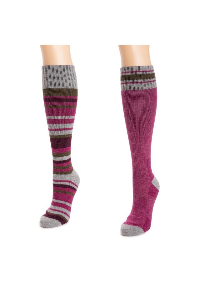 2 Pack Wool Compression Socks, , alternate image number null