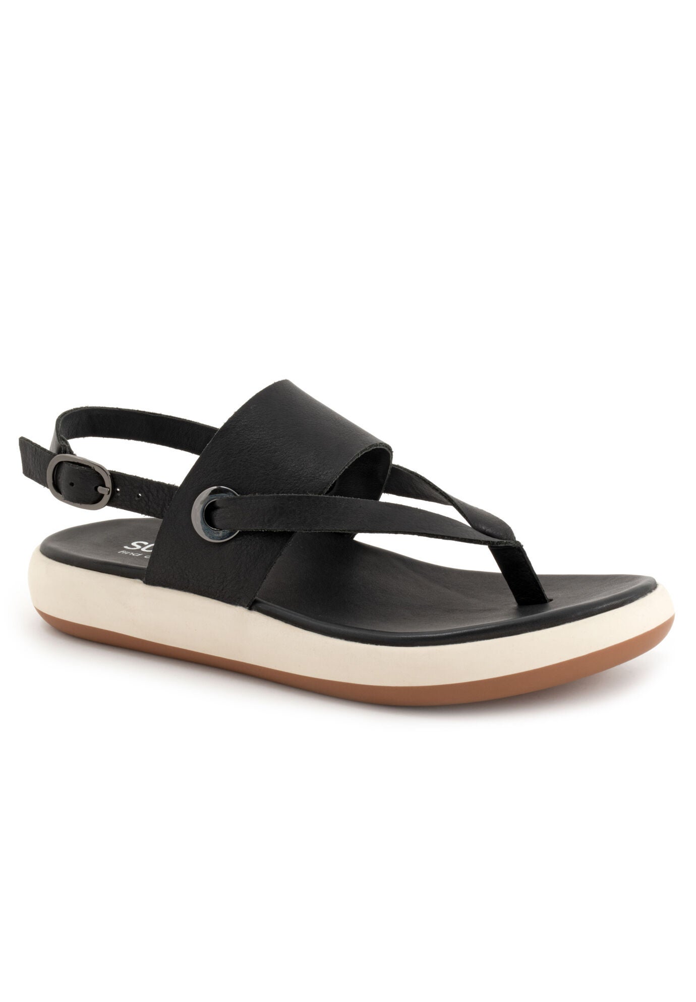 Joliet Adjustable Strap Sandal, BLACK, hi-res image number 0
