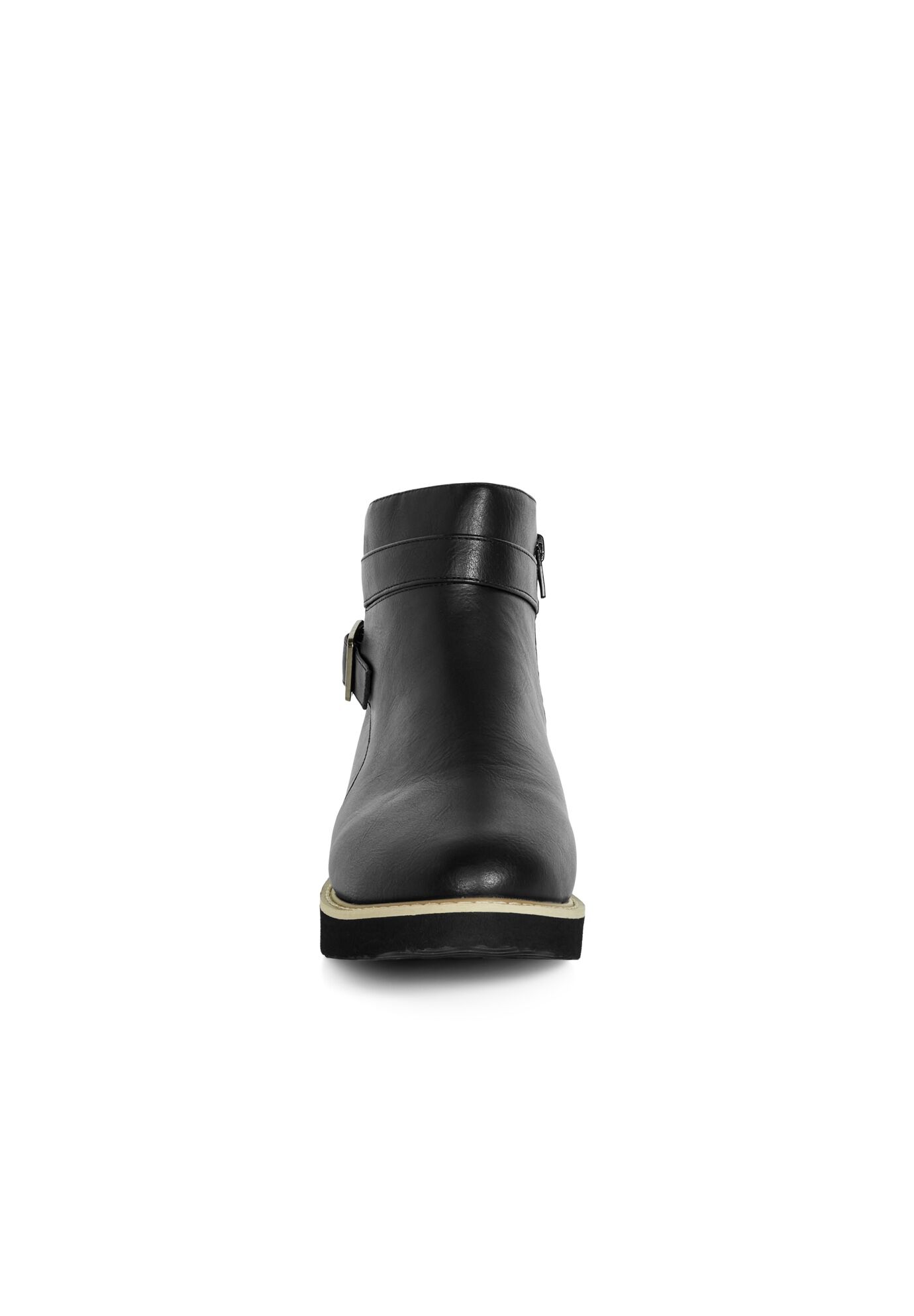WIDE FIT Valentina Ankle Boot, BLACK, alternate image number 4