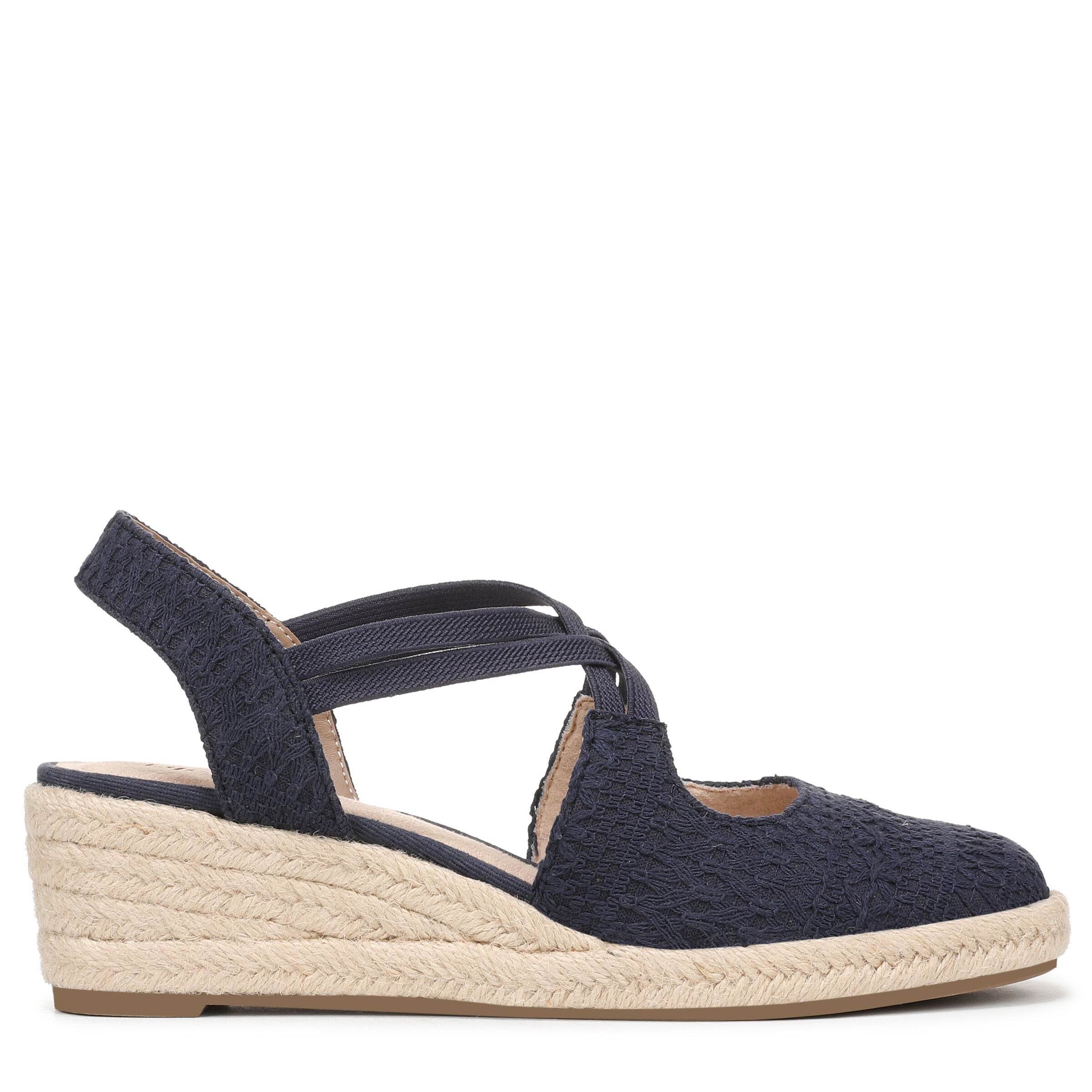 Patience Espadrille Wedge Sandal, LUX NAVY, alternate image number 3