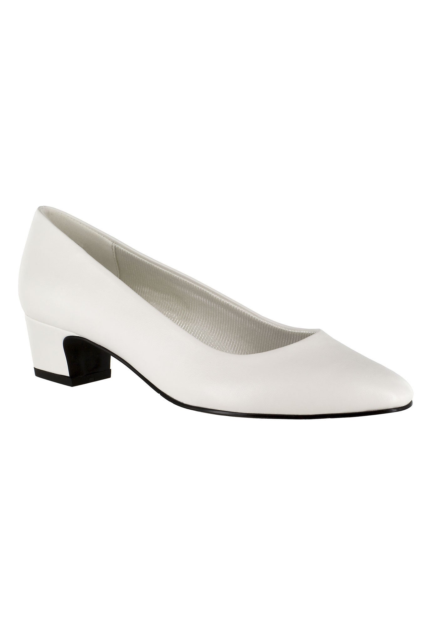 Prim Pump by Easy Street®, WHITE, hi-res image number 0