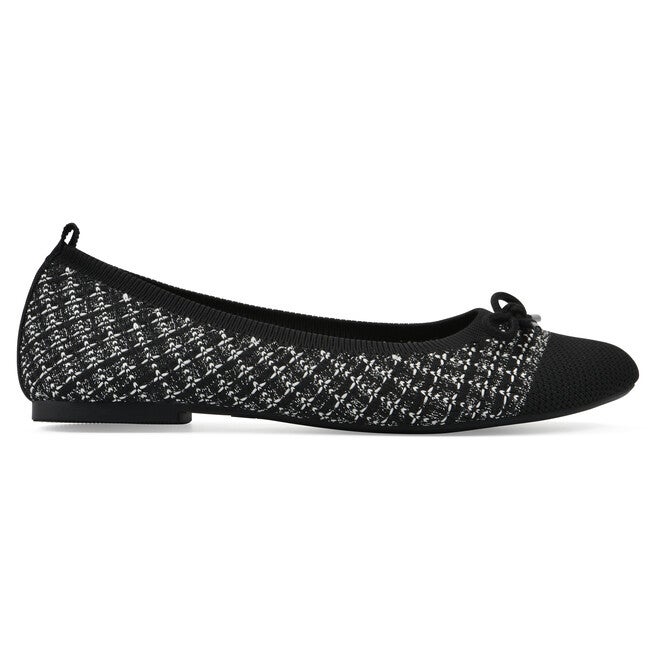Sashay Ballet Flat, BLACK MULTI, alternate image number null