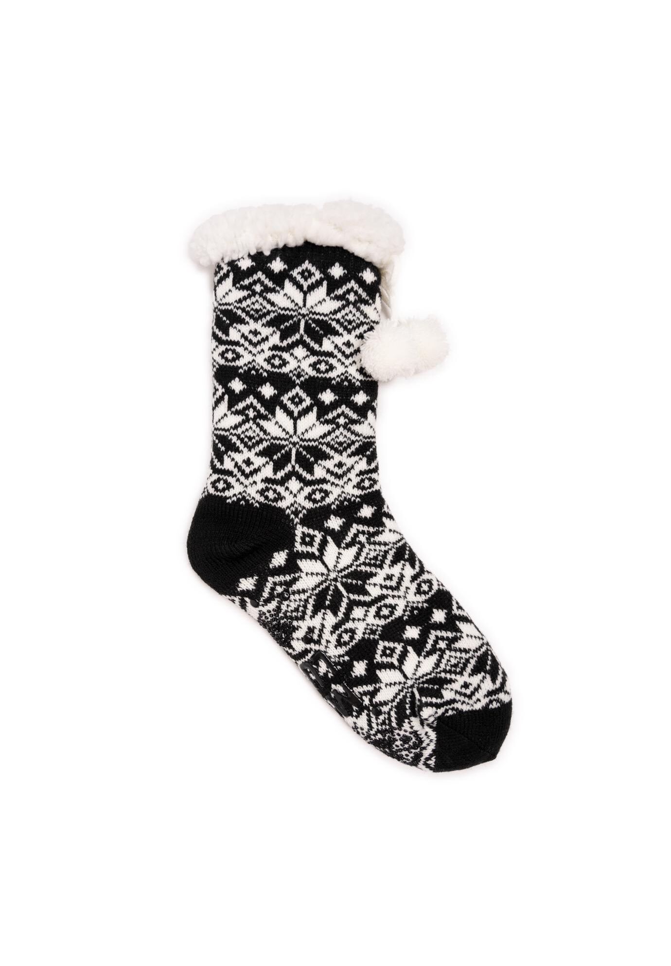 Tall Cabin Socks, EBONY, hi-res image number 0