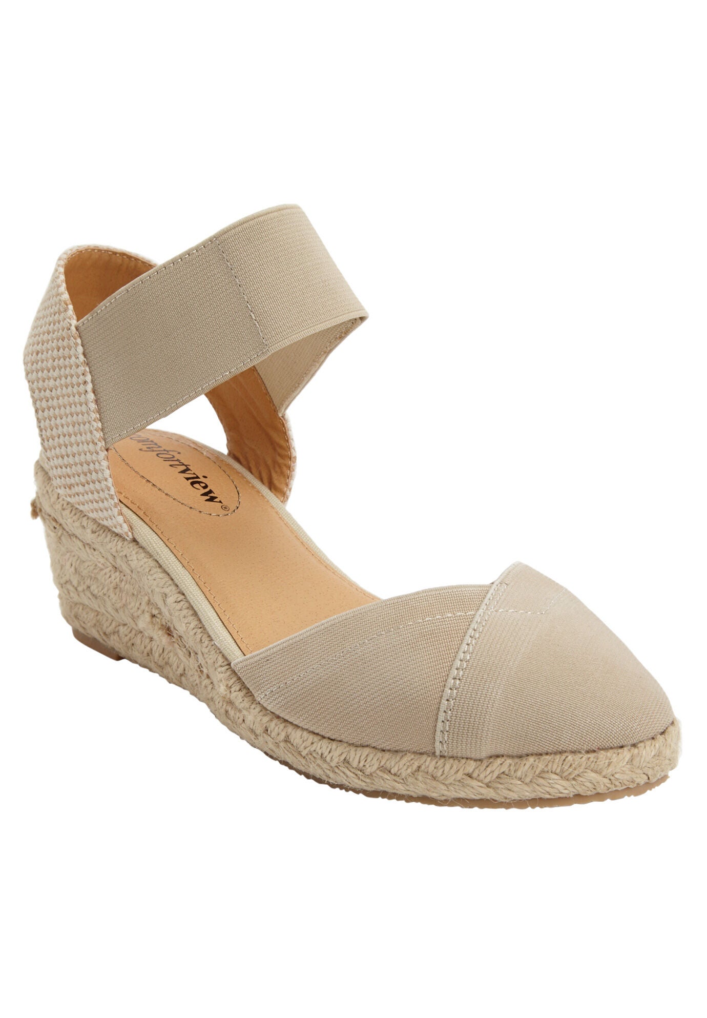 Ladies wide width espadrilles outlet