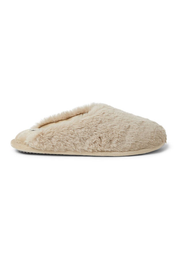 Bailey Furry Scuff Slipper, , alternate image number 2