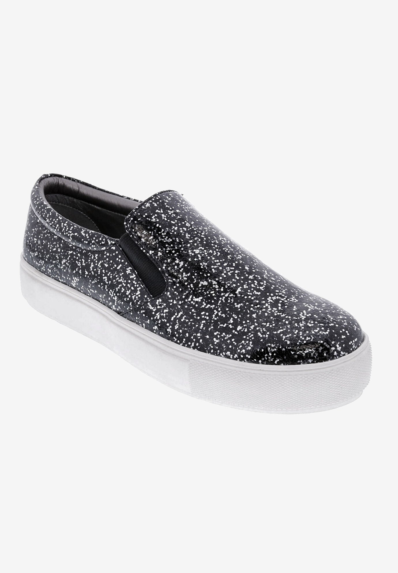 Accent Slip On Sneaker, BLACK SPARKLE, hi-res image number 0