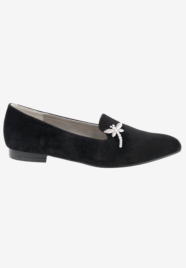 Dragonfly Loafer, BLACK VELVET, hi-res image number 0