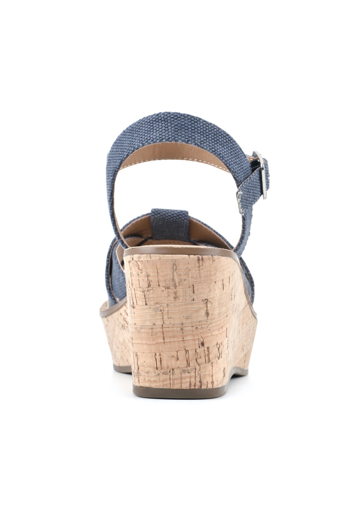 White Mountain Simple Wedge Sandal Avenue