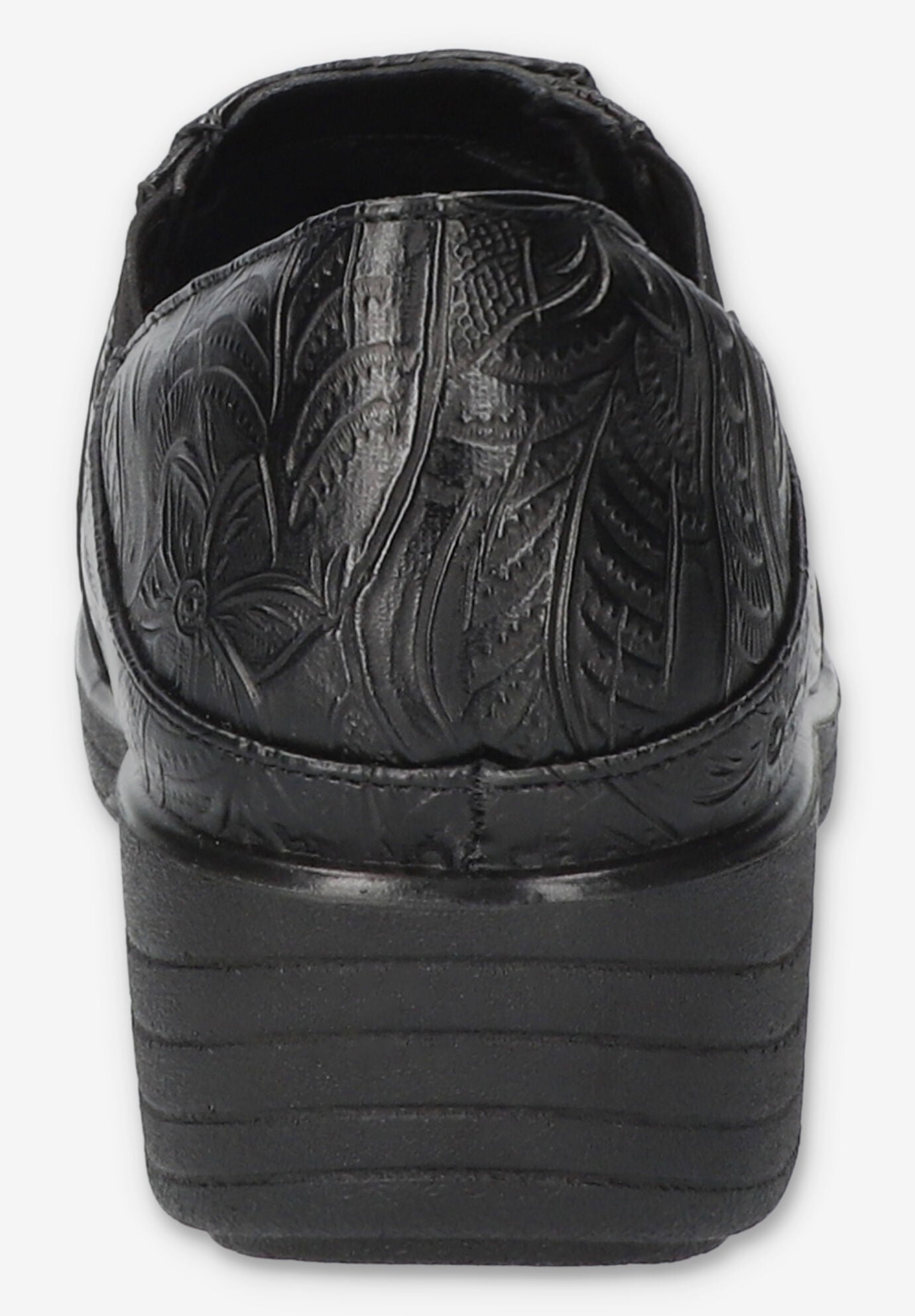 Domino Slip-Resistant Clog, BLACK TOOLED, on-hover image number 1