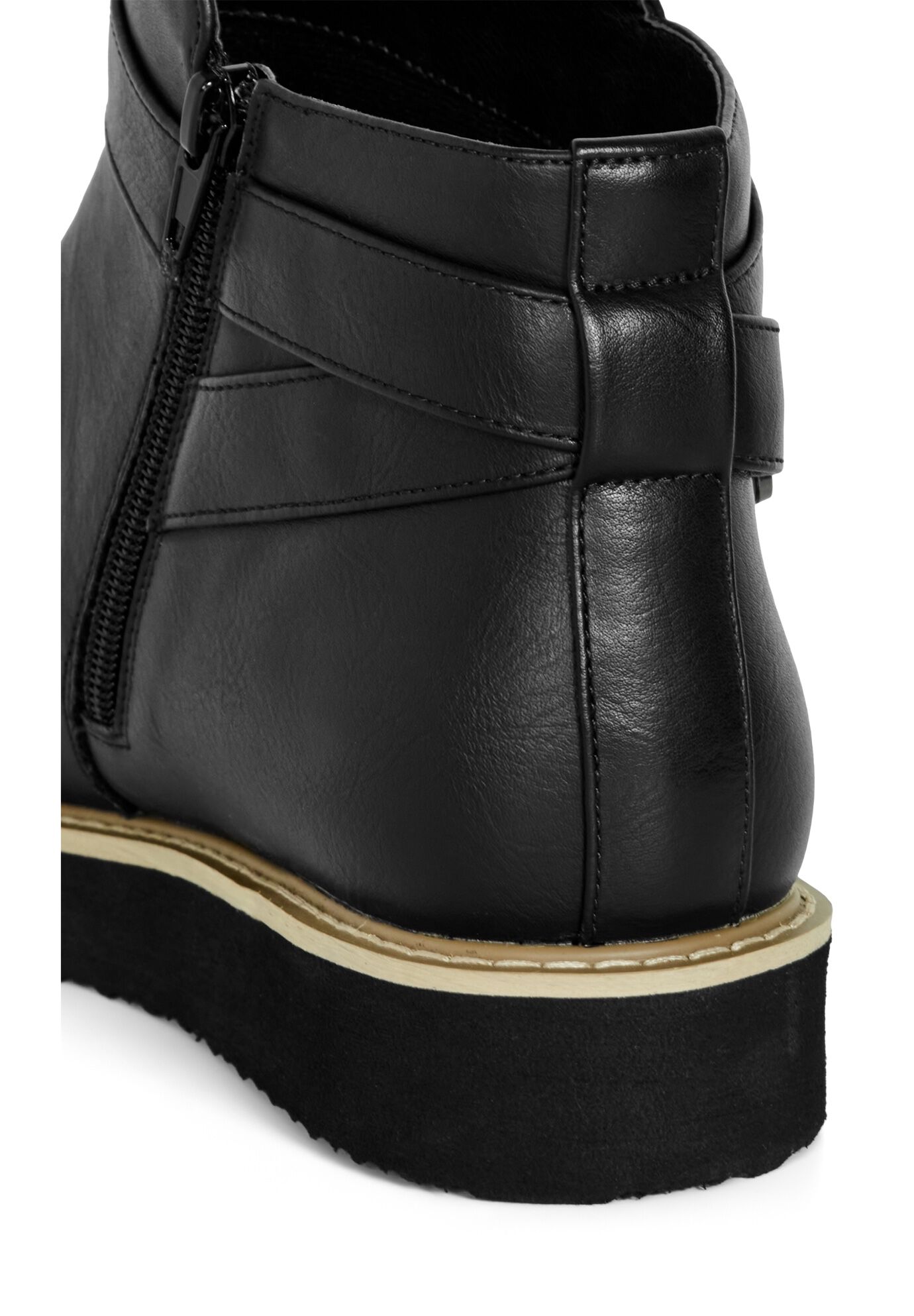 WIDE FIT Valentina Ankle Boot, BLACK, alternate image number 7