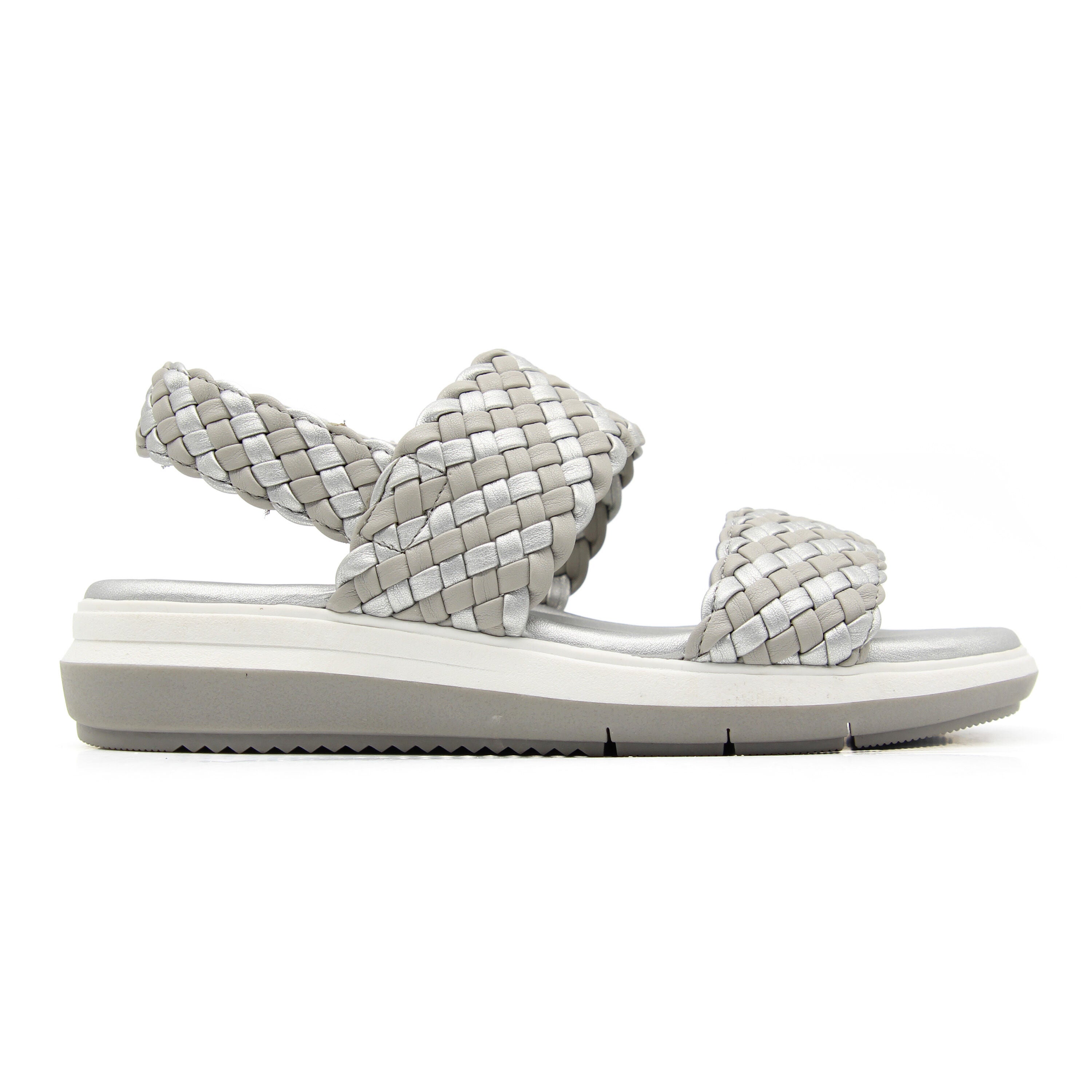 Leila Sandal, GREY SILVER, alternate image number 2