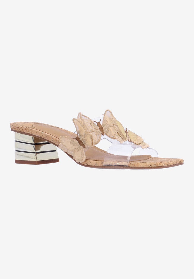Cybel Sandal, CLEAR NATURAL GOLD, hi-res image number null