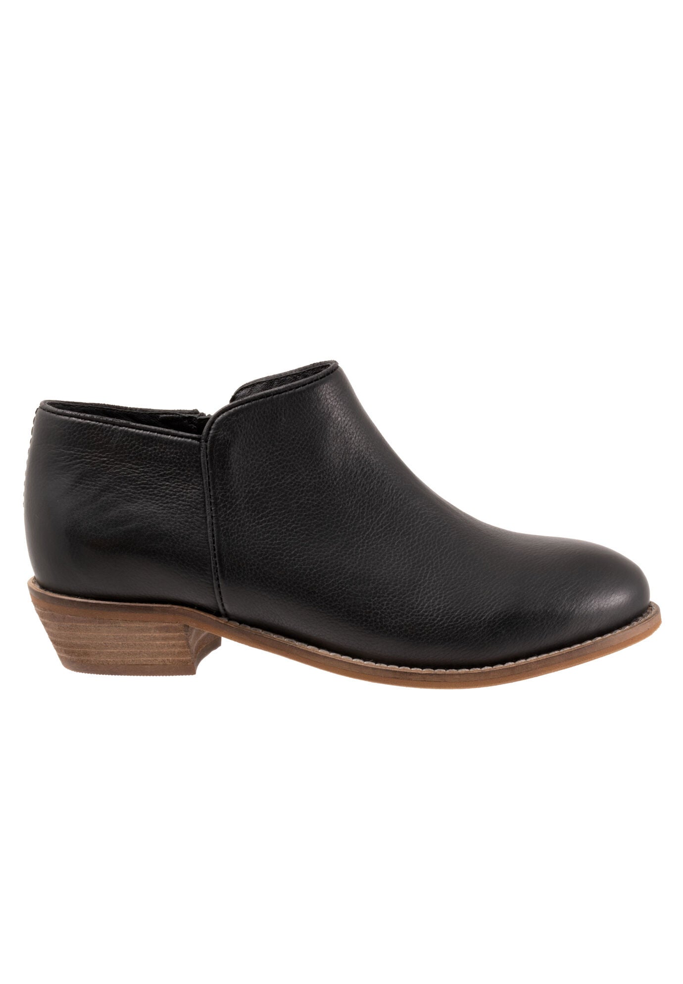 Rocklin Leather Bootie by SoftWalk&reg;, , alternate image number 2