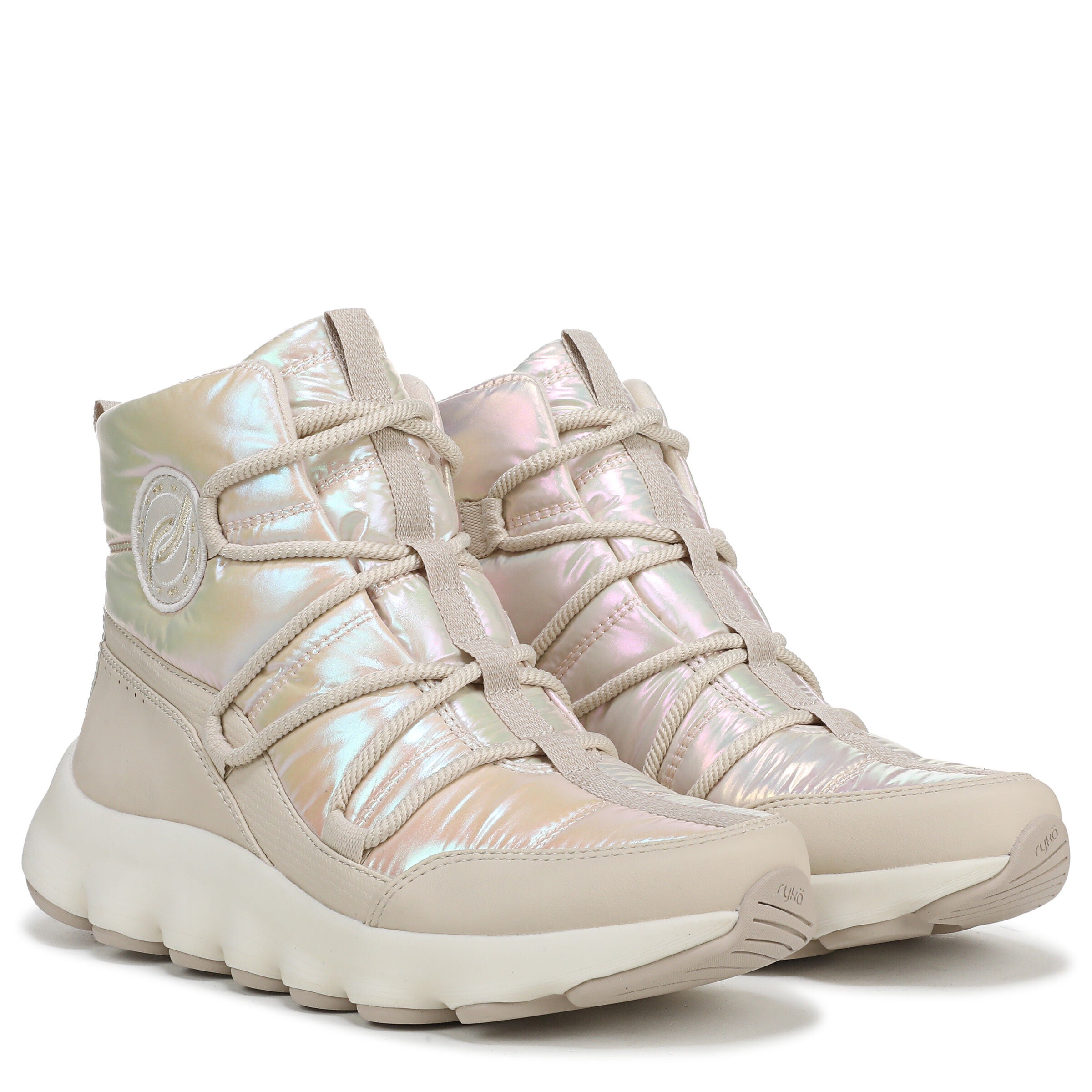 Podflow Lace Up Boot, WHITCAP BEIGE IRIDE, alternate image number 2