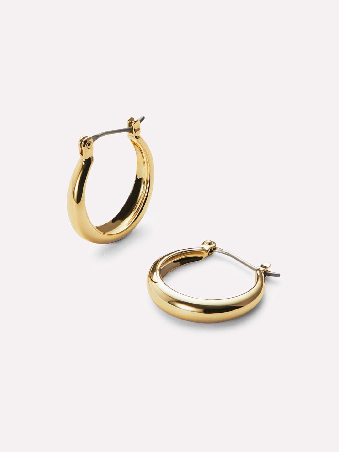 Venus Endless Gold Hoop Earrings, GOLD, hi-res image number 0