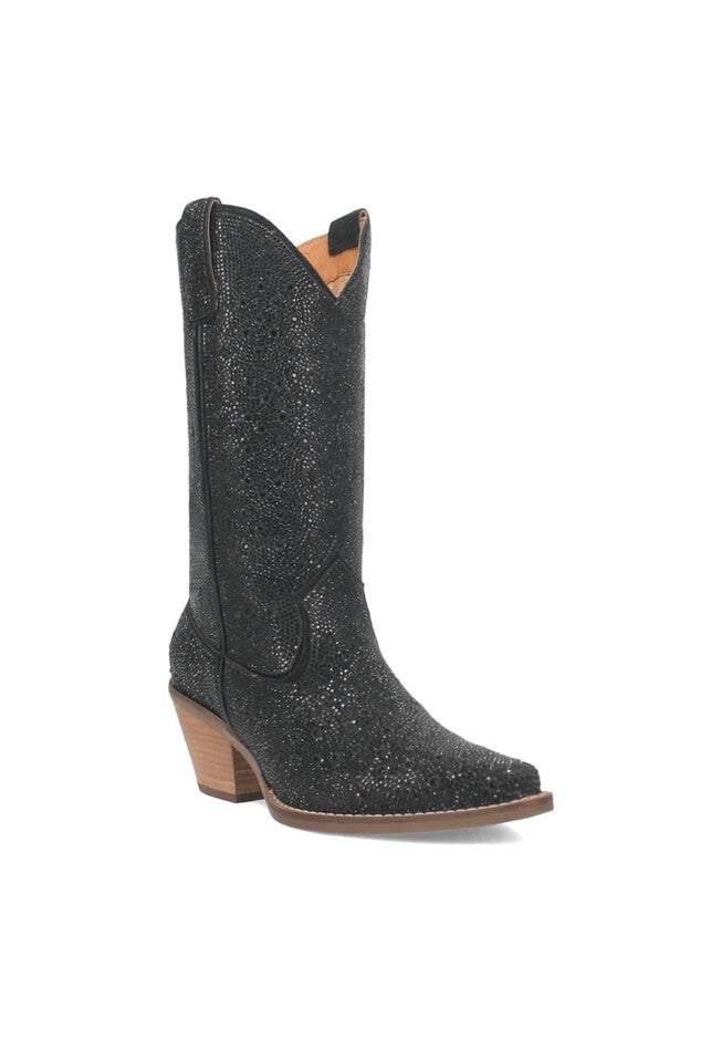 Silver Dollar Tall Calf Boot, BLACK, hi-res image number 0