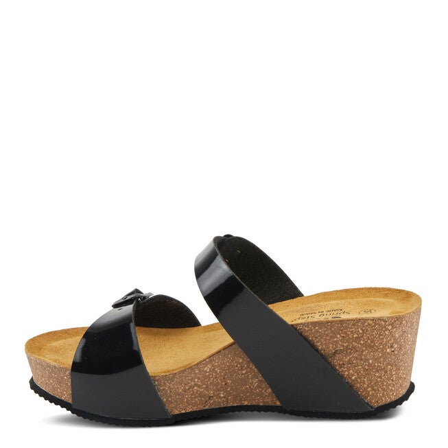 Bynum Sandal, BLACK PATENT, alternate image number null