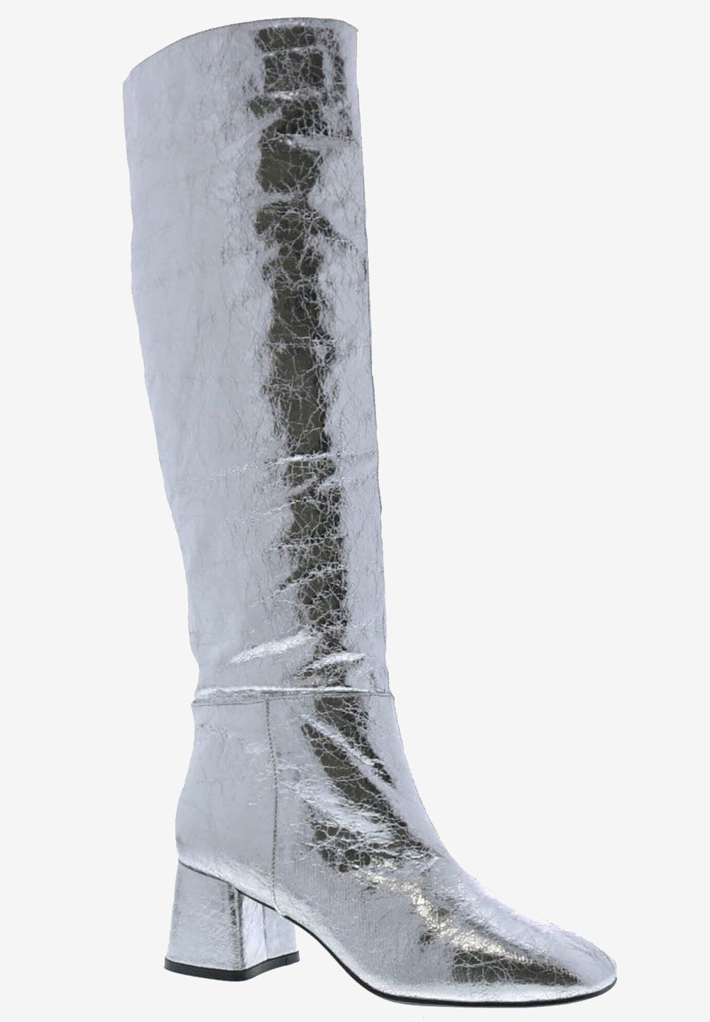 Remi Boots, SILVER CRINKLE METALLIC, hi-res image number 0