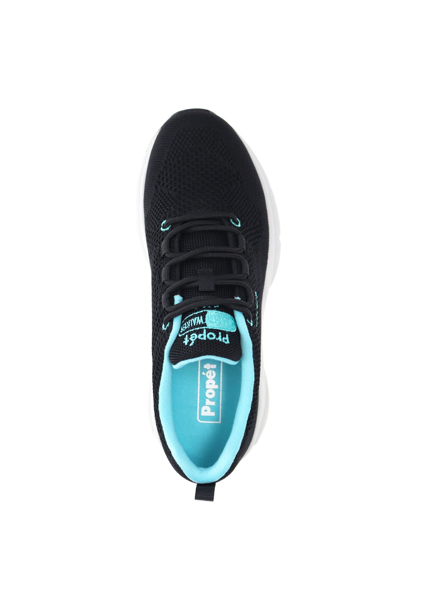 Stability Fly Sneaker, BLACK AQUA, alternate image number 6