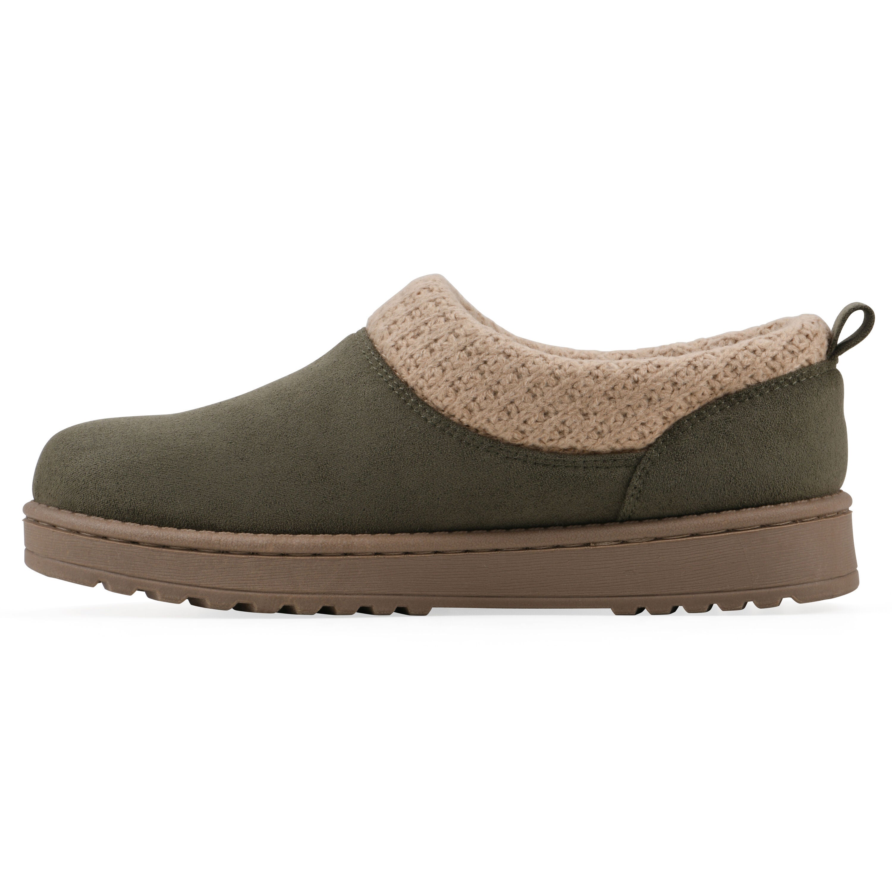 Iceboat Slip-on Clog, OLIVE FABRIC, alternate image number 3