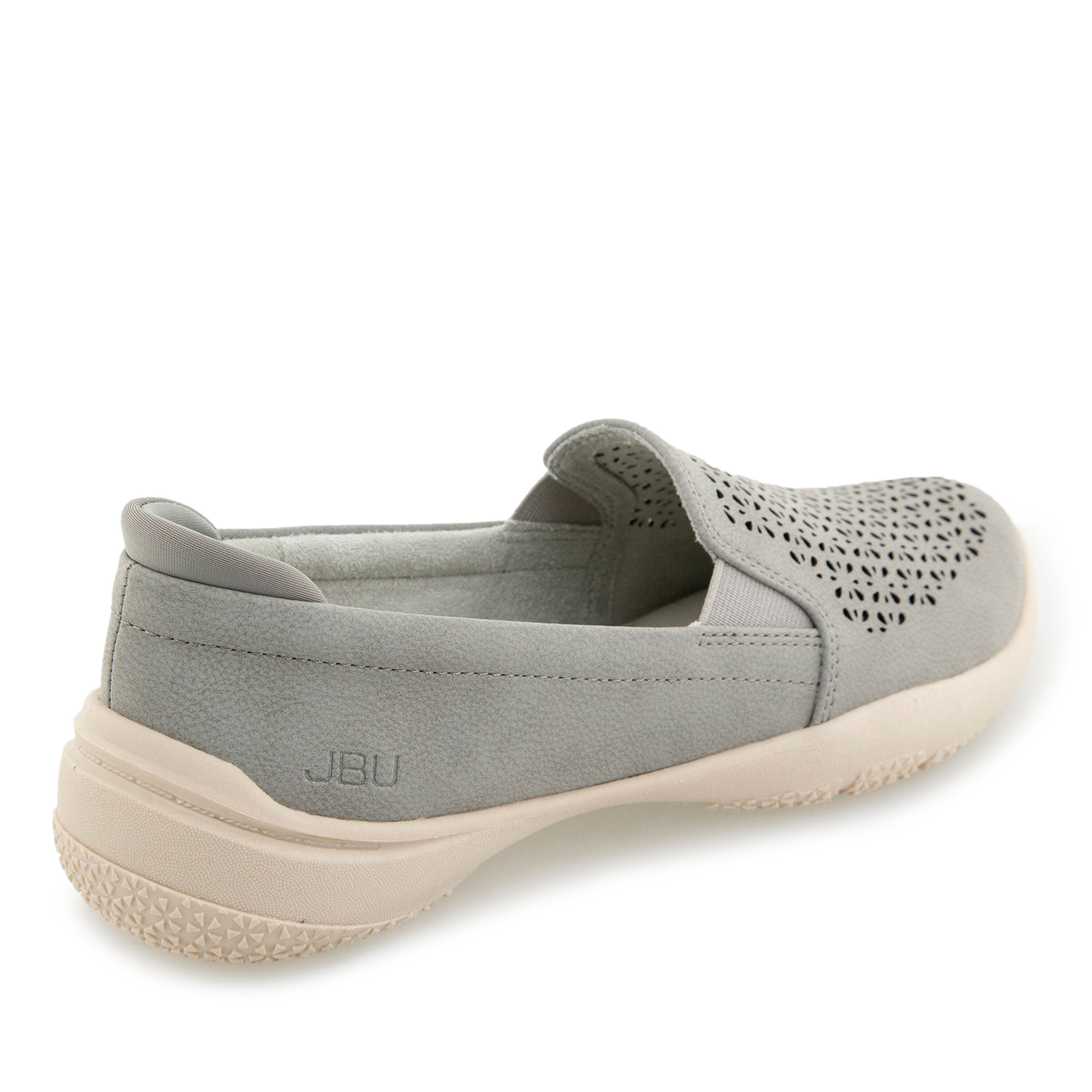 Fabian Slip-On Flat, GREY, on-hover image number 1