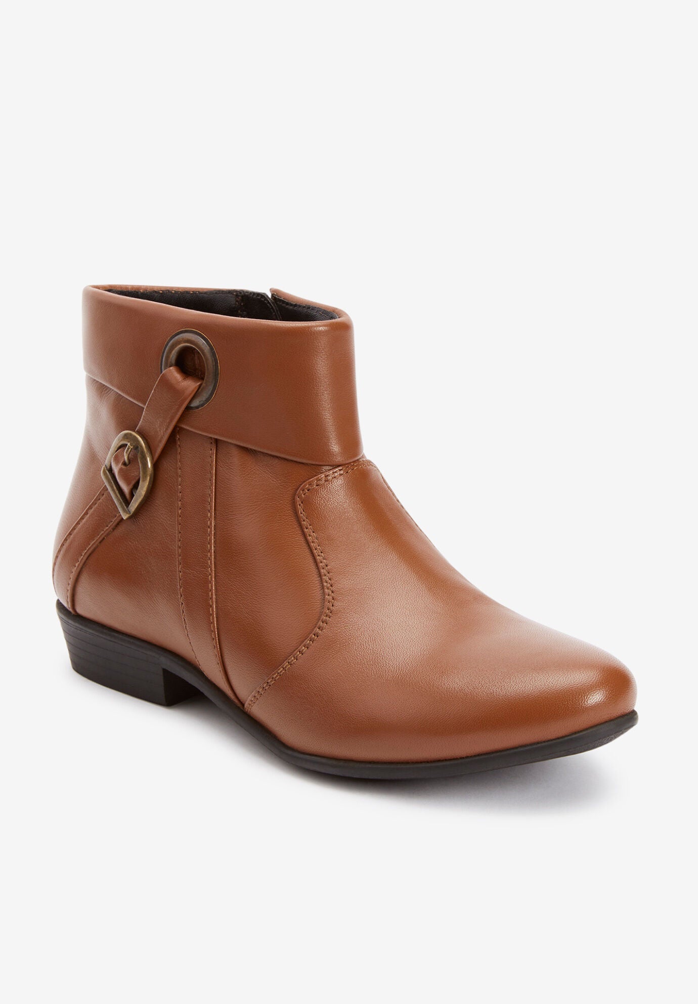 The Terri Leather Bootie Avenue