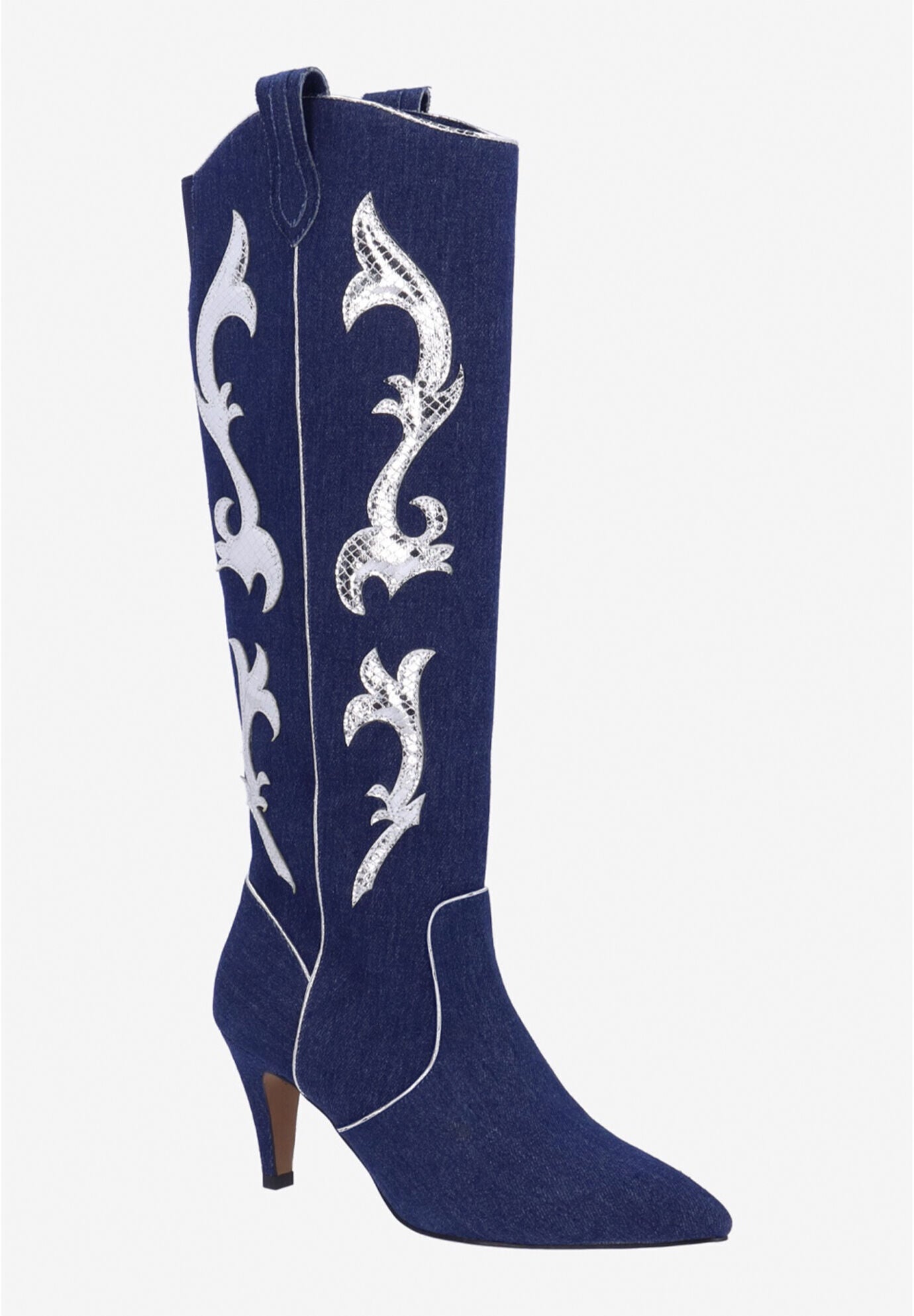 Siera Cowboy Boot, BLUE, hi-res image number 0