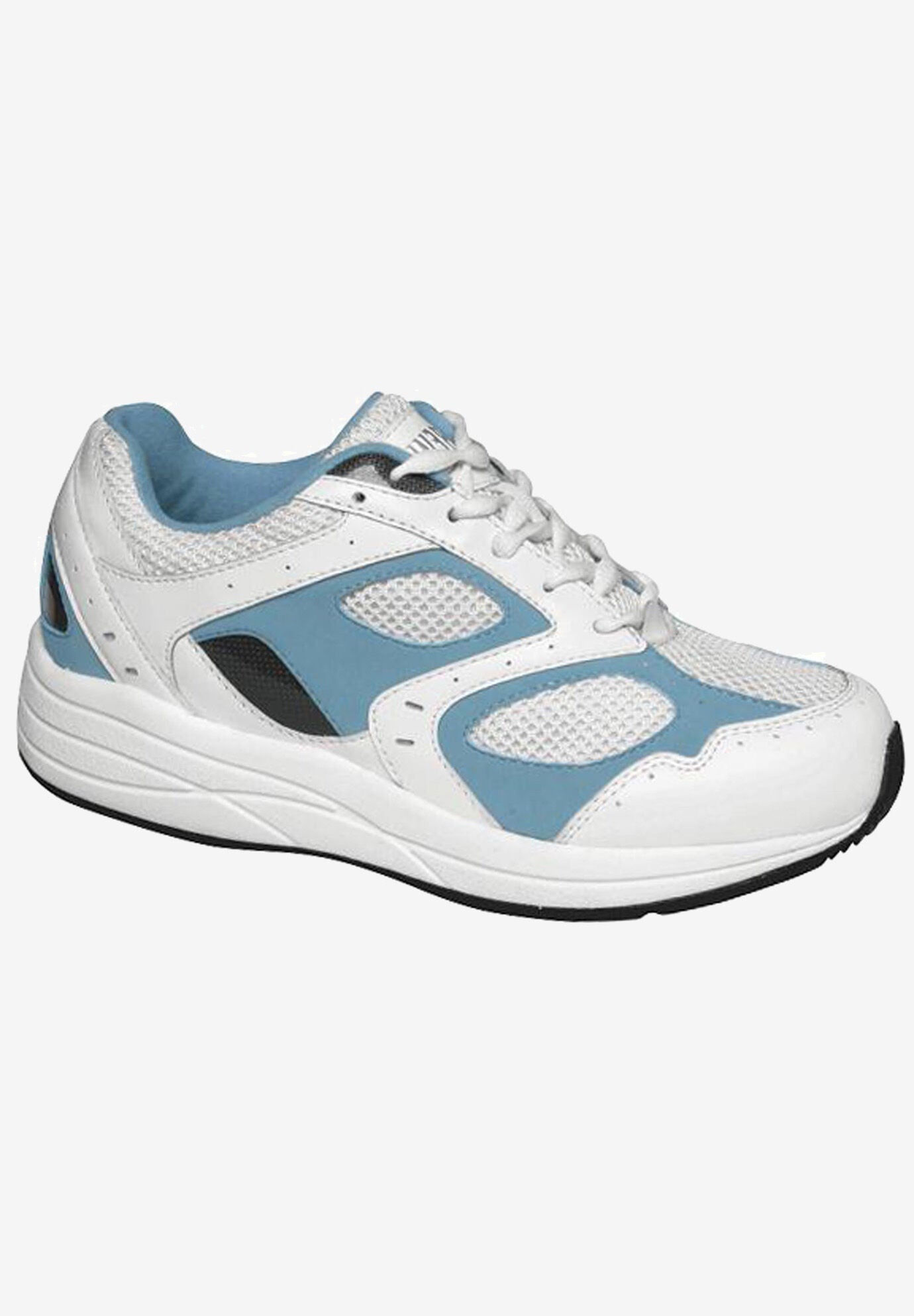 Drew Flare Sneakers, WHITE BLUE COMBO, hi-res image number 0