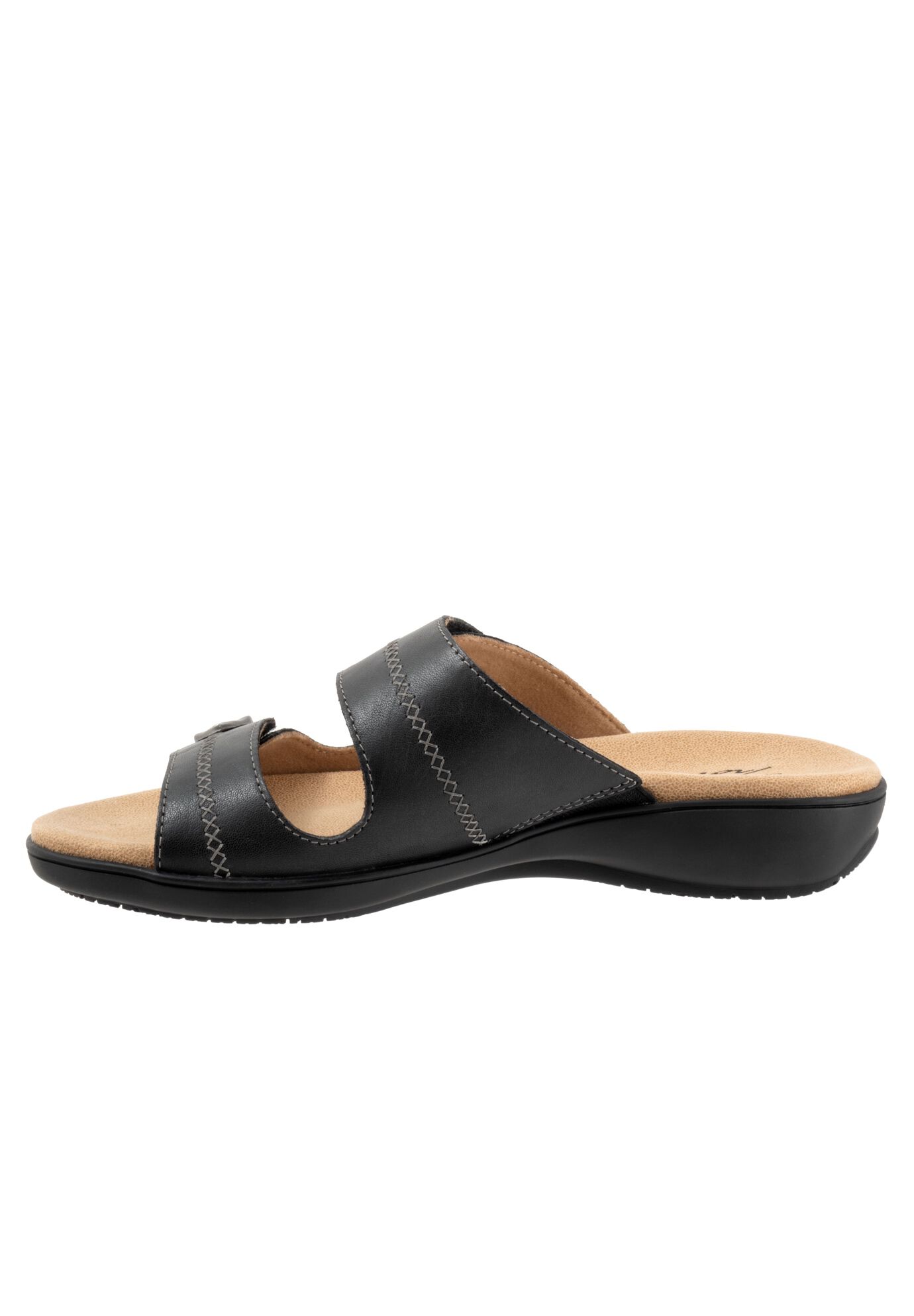 Ruthie Stitch Slip On Sandal, , alternate image number 4