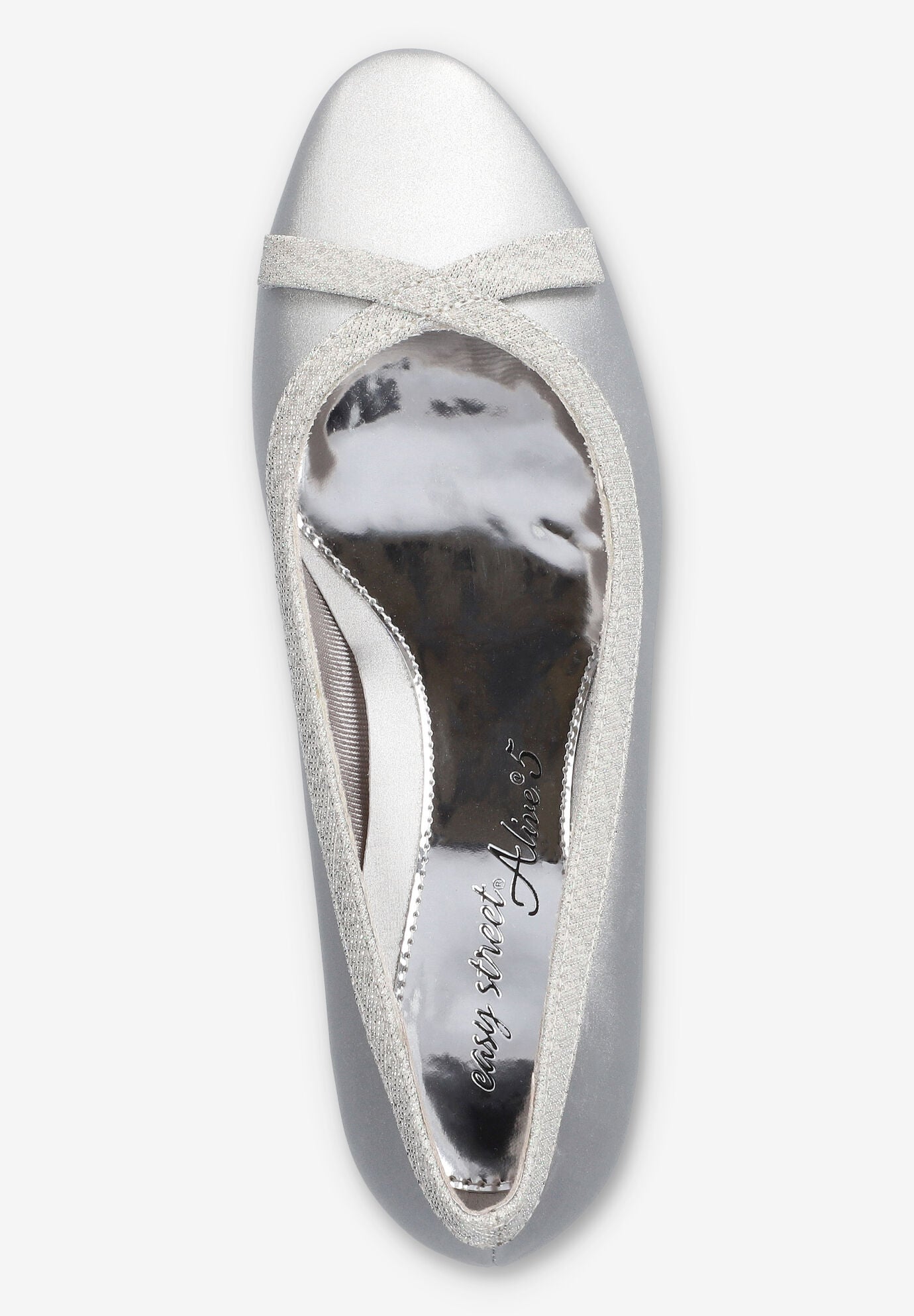 Kata Pump, SILVER SATIN, alternate image number 6