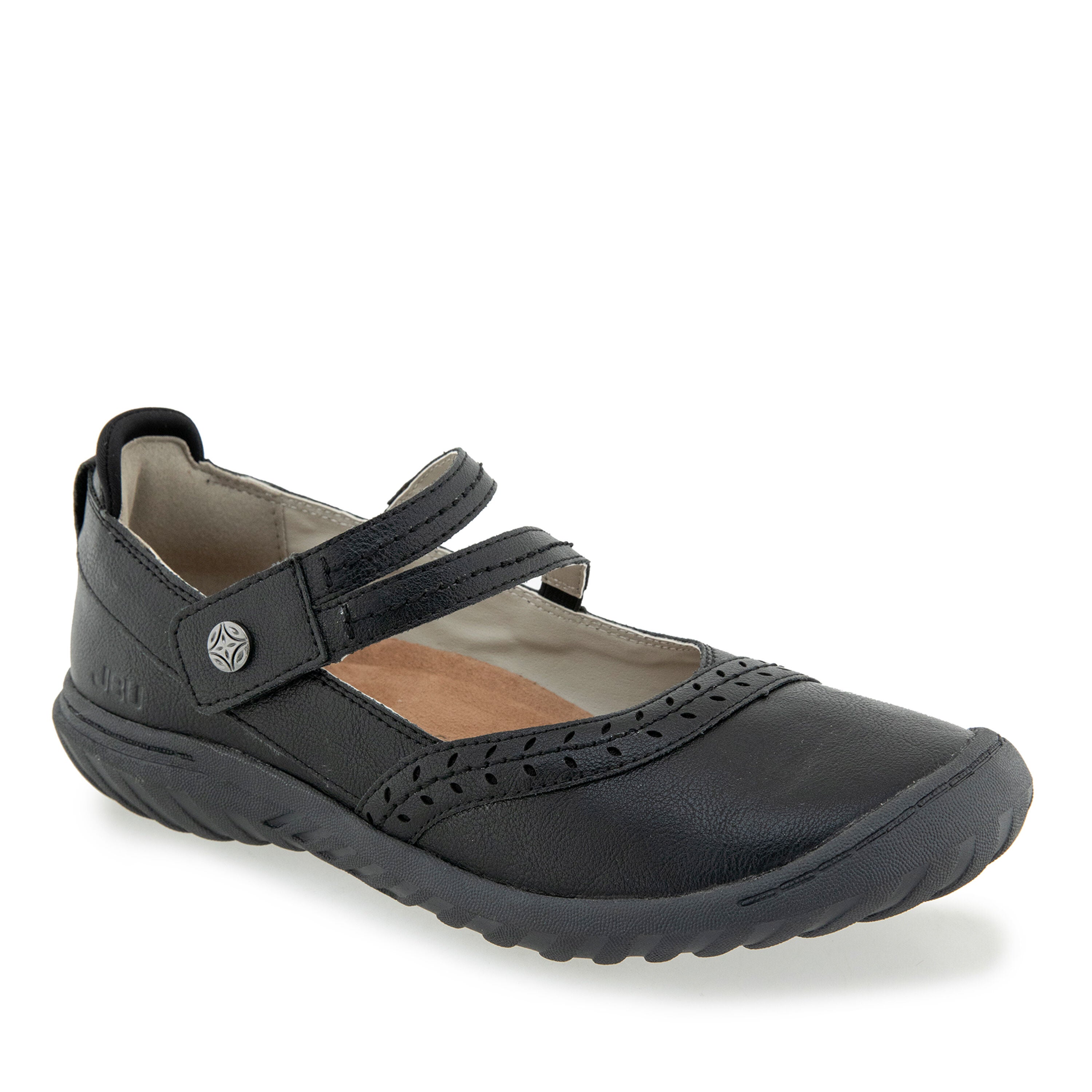 Adeline Casual Mary Jane Flat, BLACK, hi-res image number 0