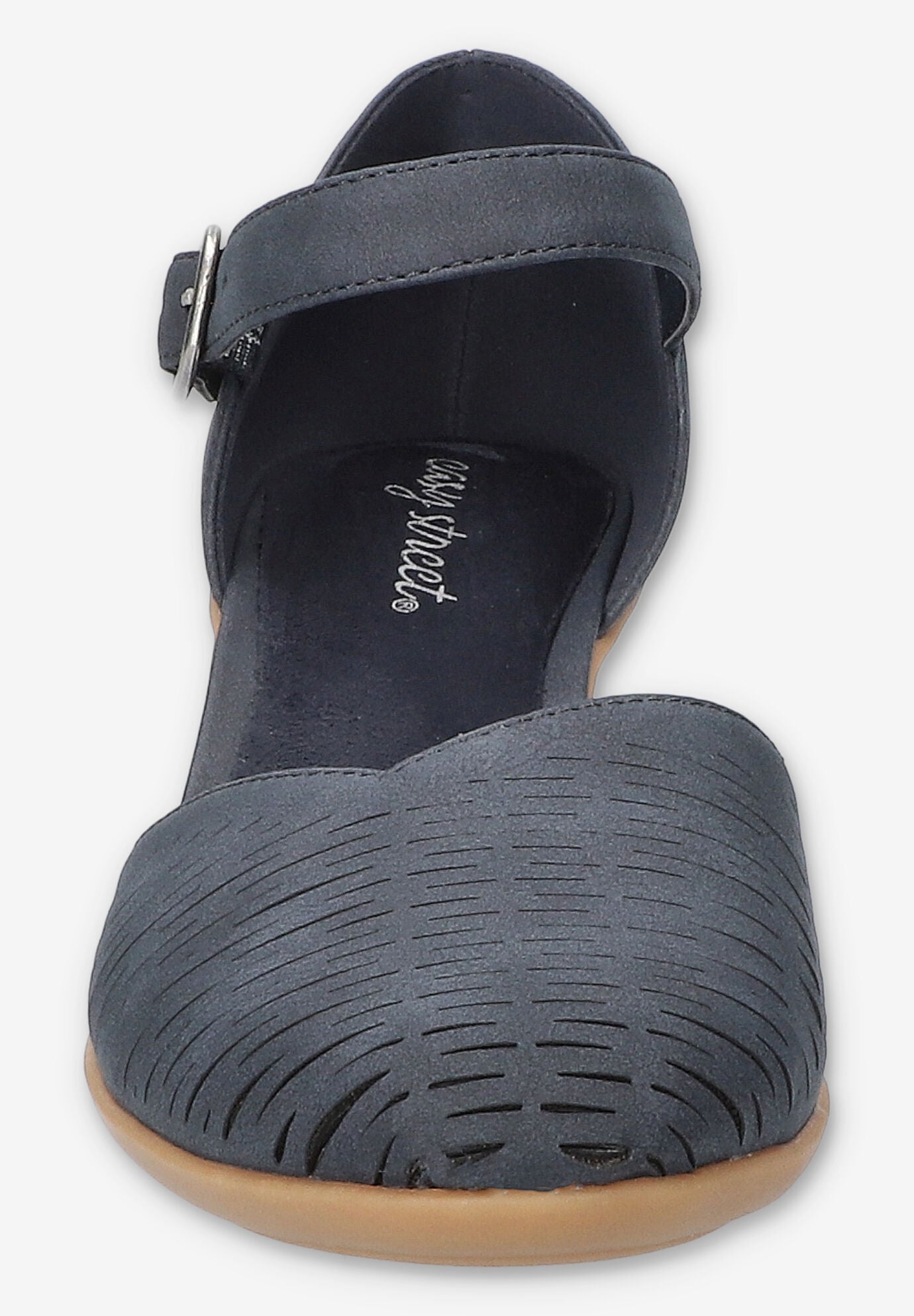 Justina Block Heel Sandal, NAVY, on-hover image number 1