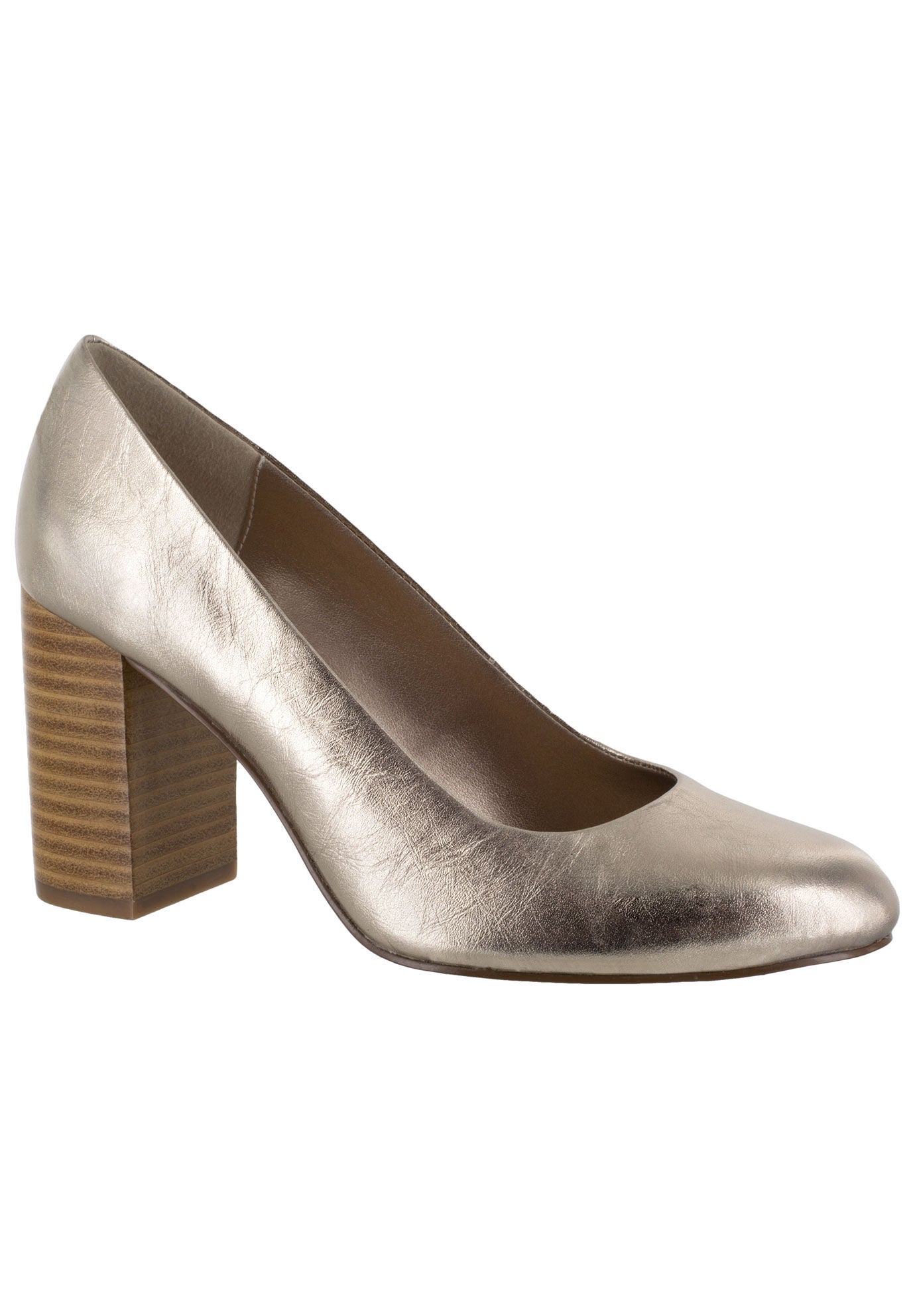 Nara Leather Pump by Bella Vita®, CHAMPAGNE LEATHER, hi-res image number 0