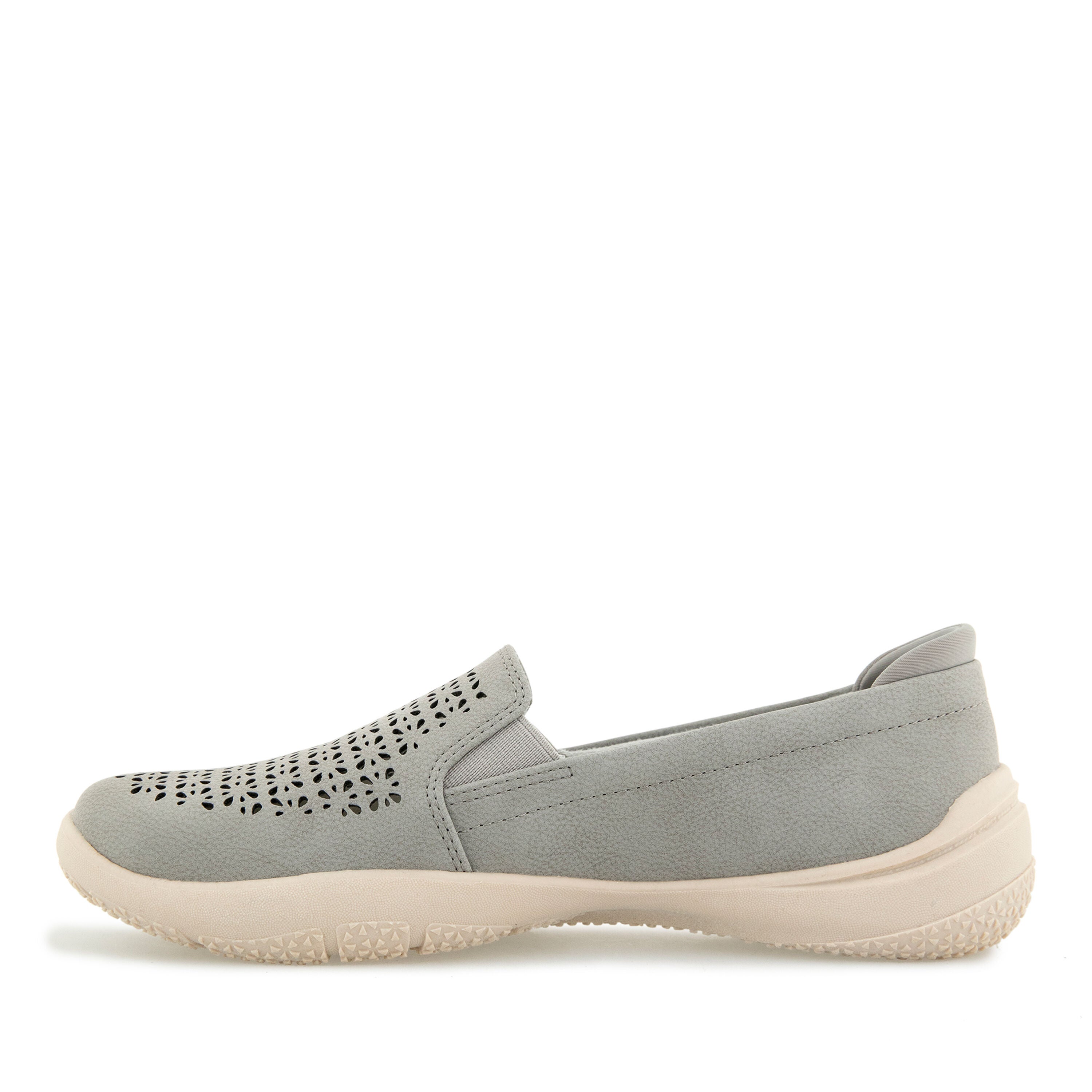 Fabian Slip-On Flat, GREY, alternate image number 3