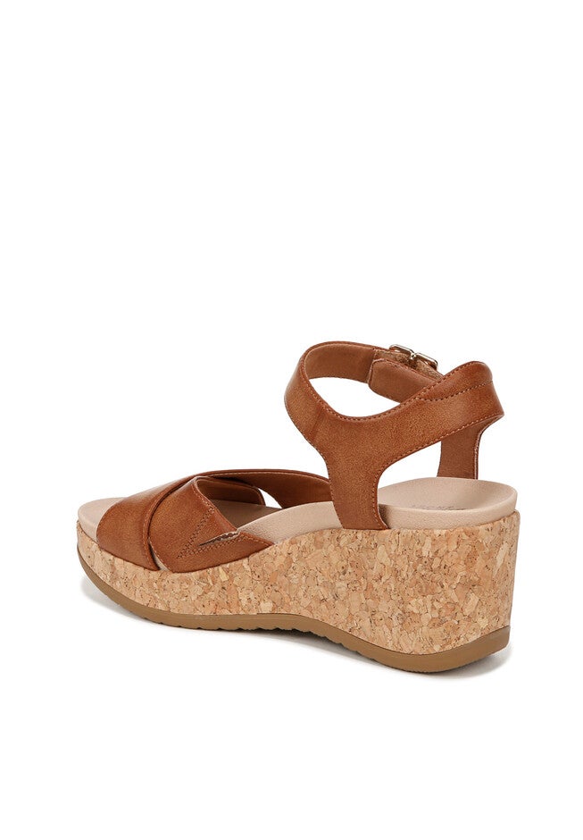 Citrine Sun Wedge Sandal, , on-hover image number 1