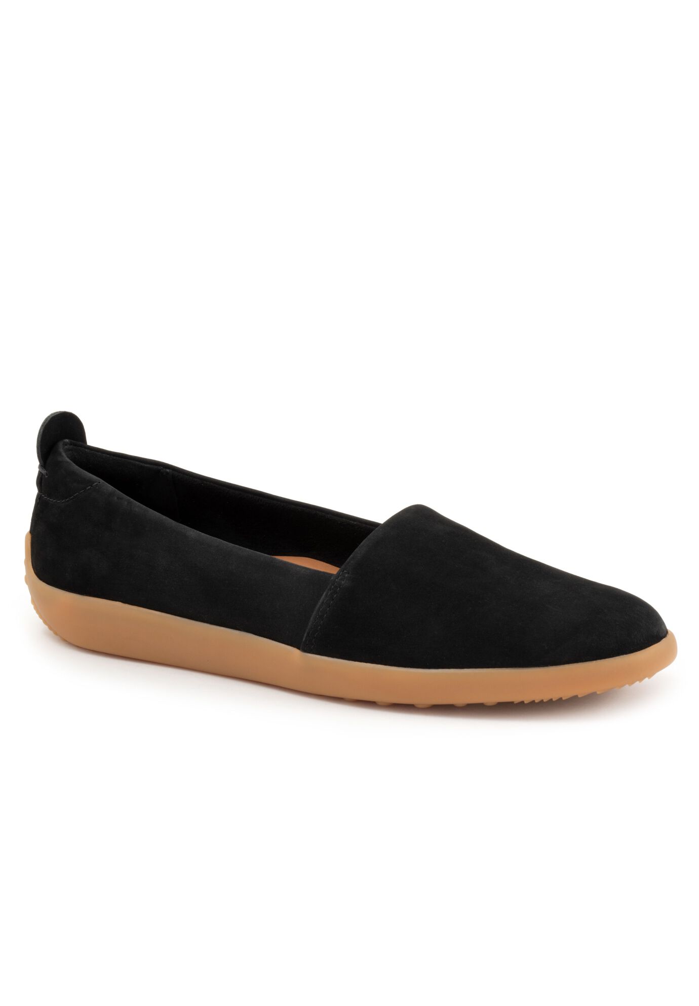 Deva Flat, BLACK NUBUCK, hi-res image number 0