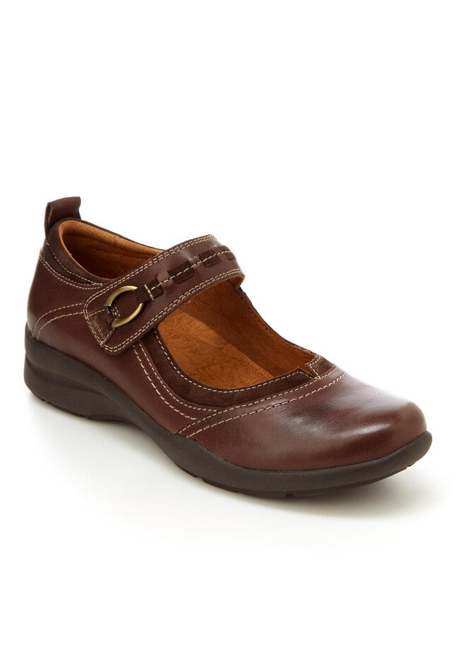 Emily Casual Flat, DARK BROWN, hi-res image number null