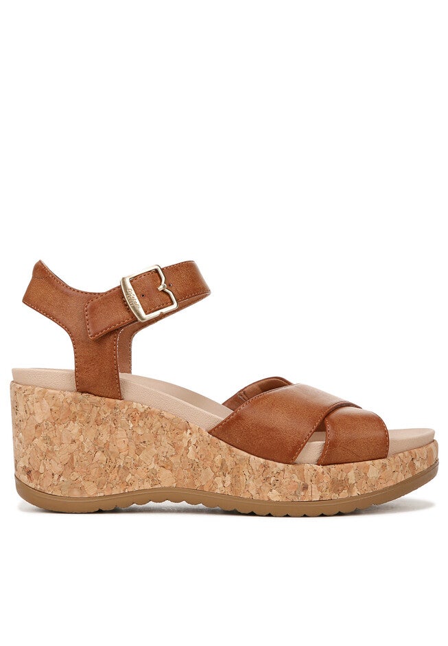 Citrine Sun Wedge Sandal, , alternate image number 2