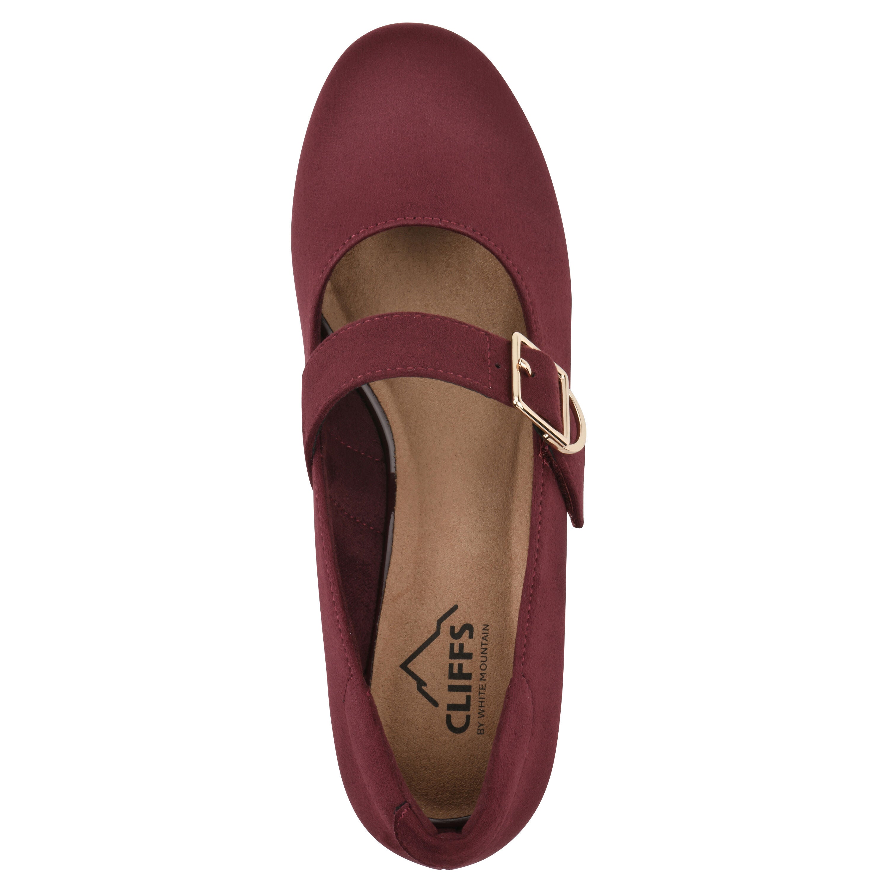 Bolford Wedge Pump, DARK BURGUNDY, alternate image number 4