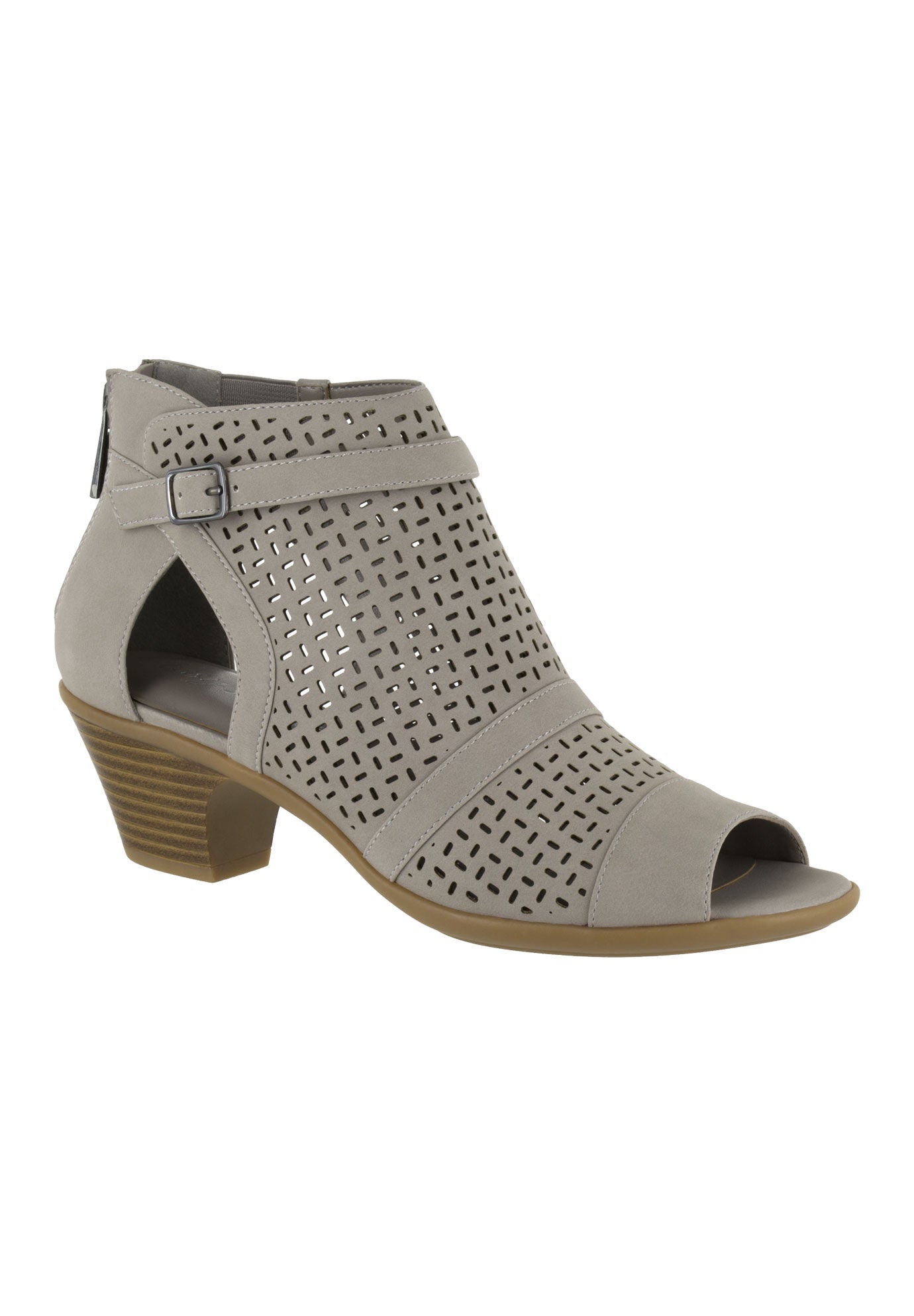 Carrigan Booties by Easy Street&reg;, GREY, hi-res image number 0