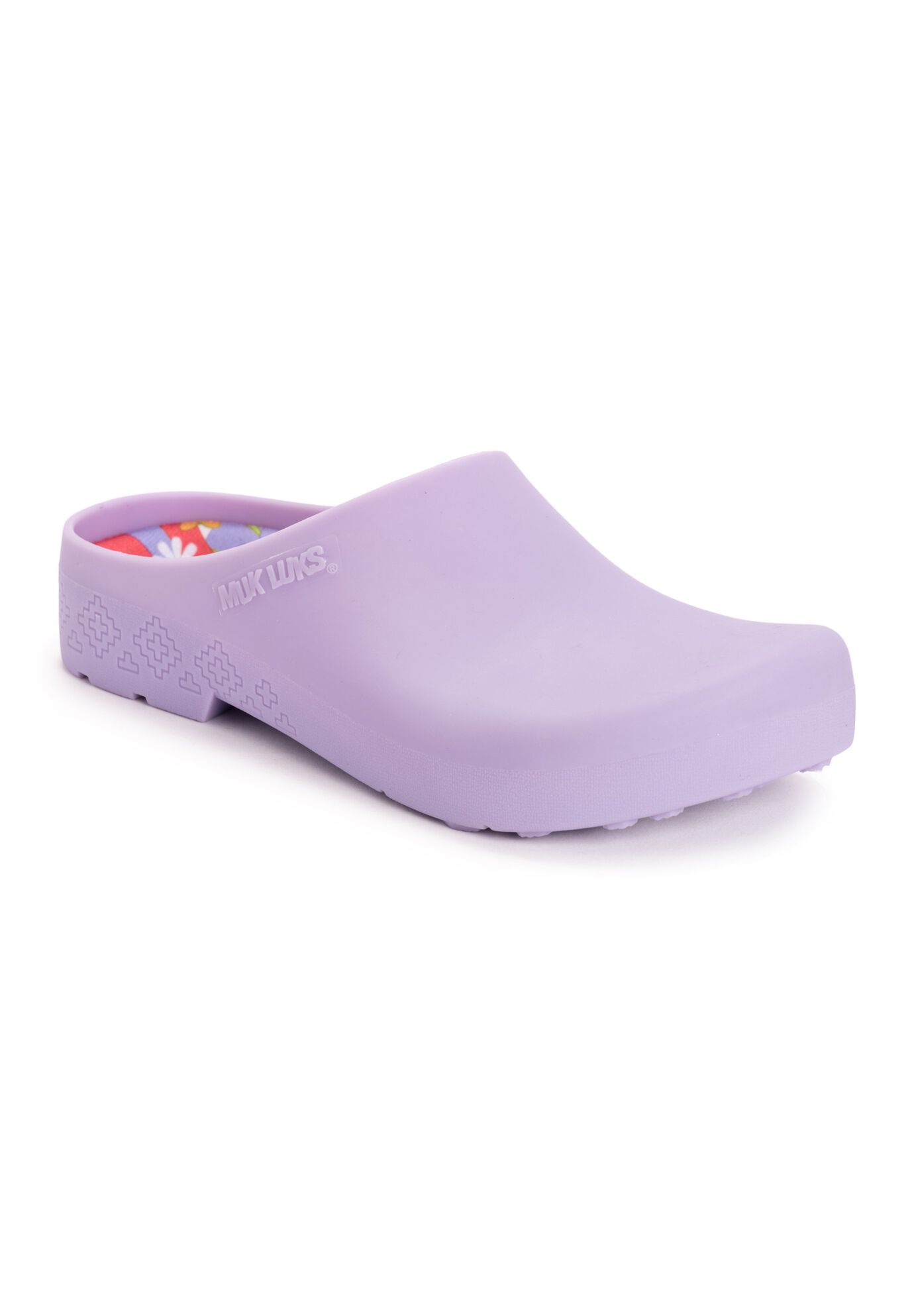 Women'S Garden Clog And Glove Set, LAVENDER FLORAL, hi-res image number 0