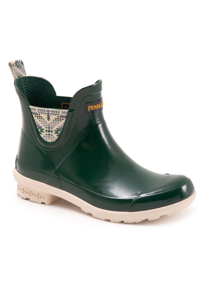 Smith Rock Gloss Chelsea Weather Bootie, GREEN, hi-res image number null