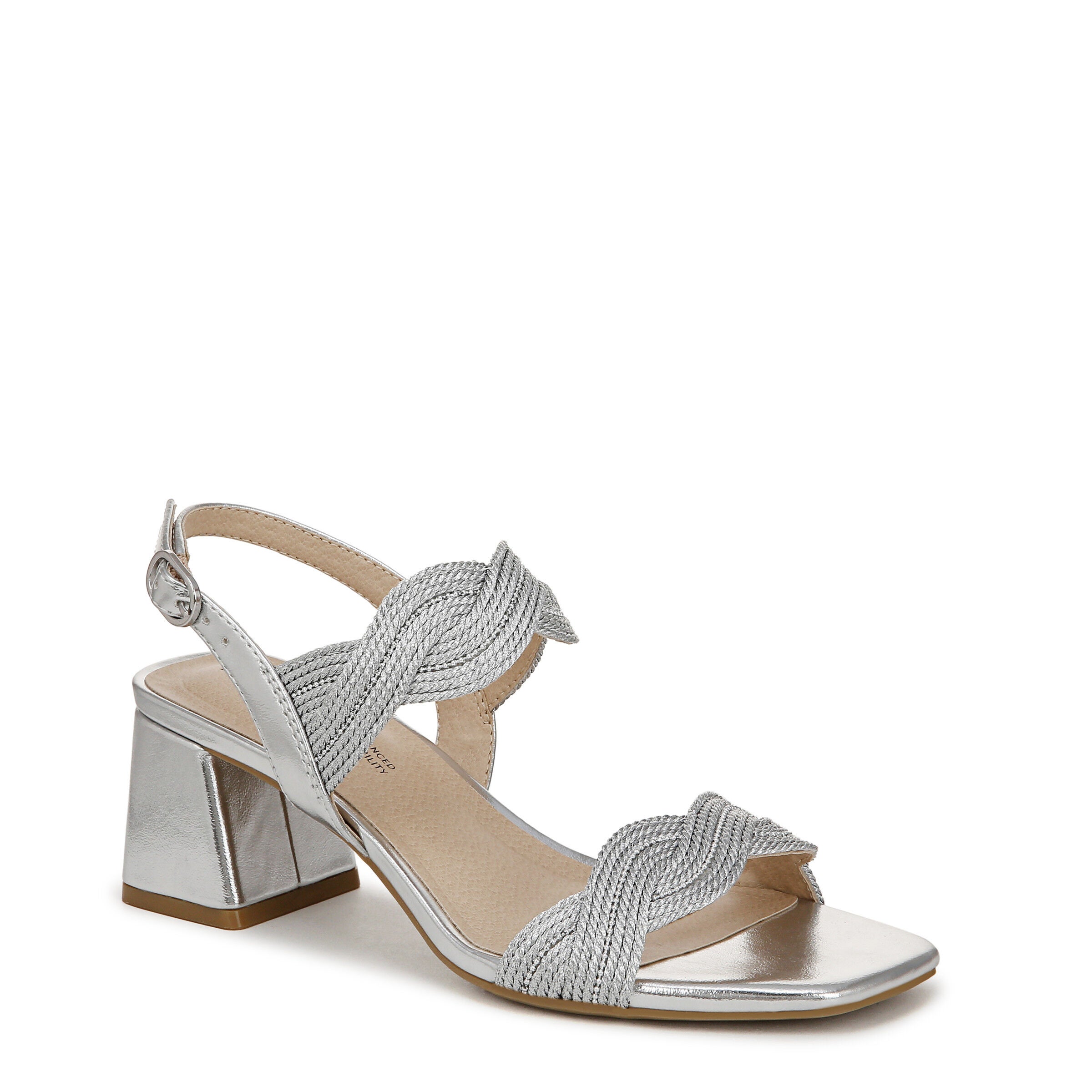 Charnelle Sandal, SILVER, hi-res image number 0