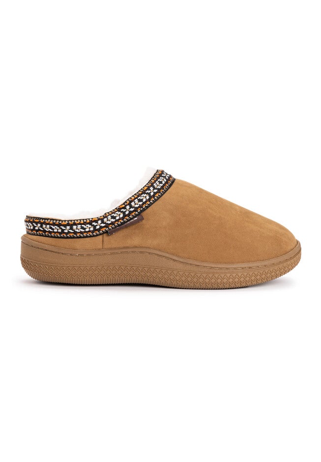 Faux Sueded Slipper, , alternate image number null