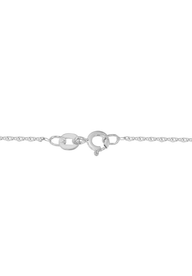 Sterling Silver Diamond Accent Infinity Pendant Necklace, , alternate image number 2
