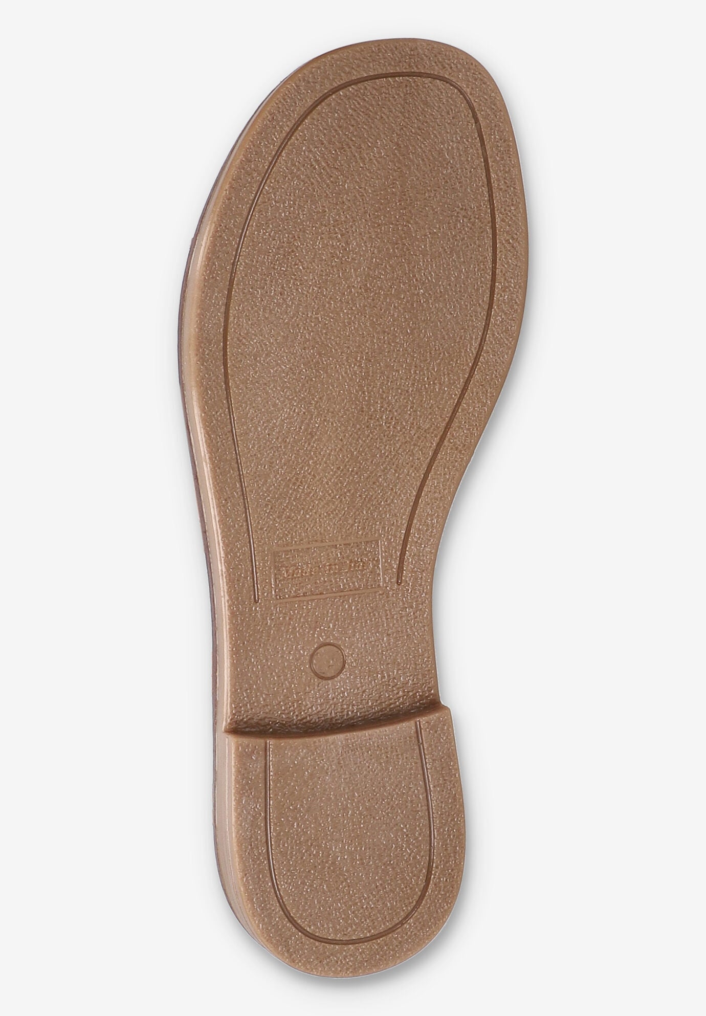 Tya-Italy Flat Sandal, GREY CROCO LEATHER, alternate image number 5