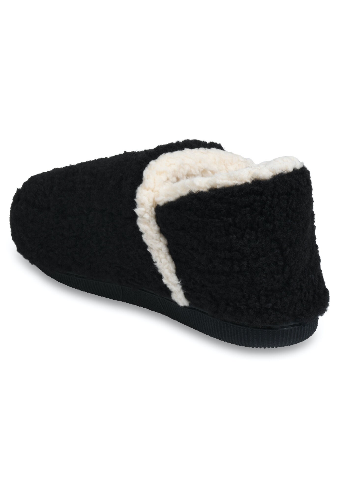 Womens Berber Ankle Slipper Boot Slippers